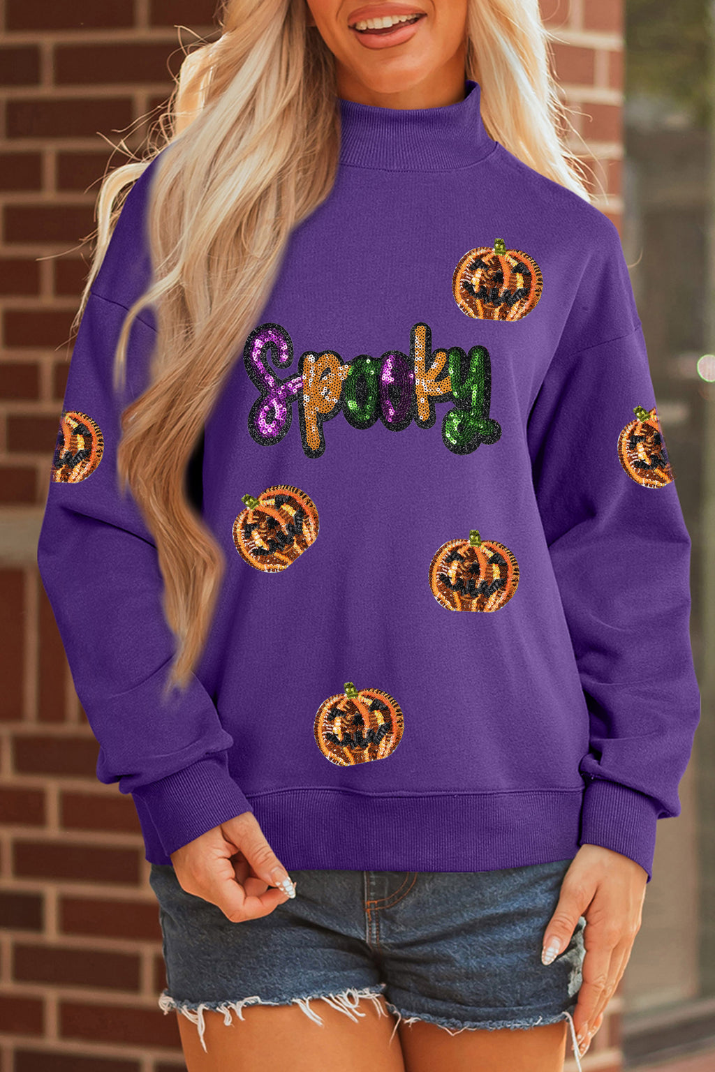 Pumpkin Patch Sparkle Sweatshirt