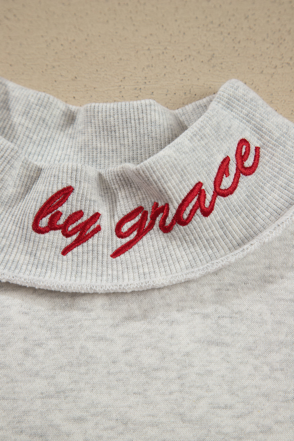 Saved By Grace Embroidered Sweatshirt