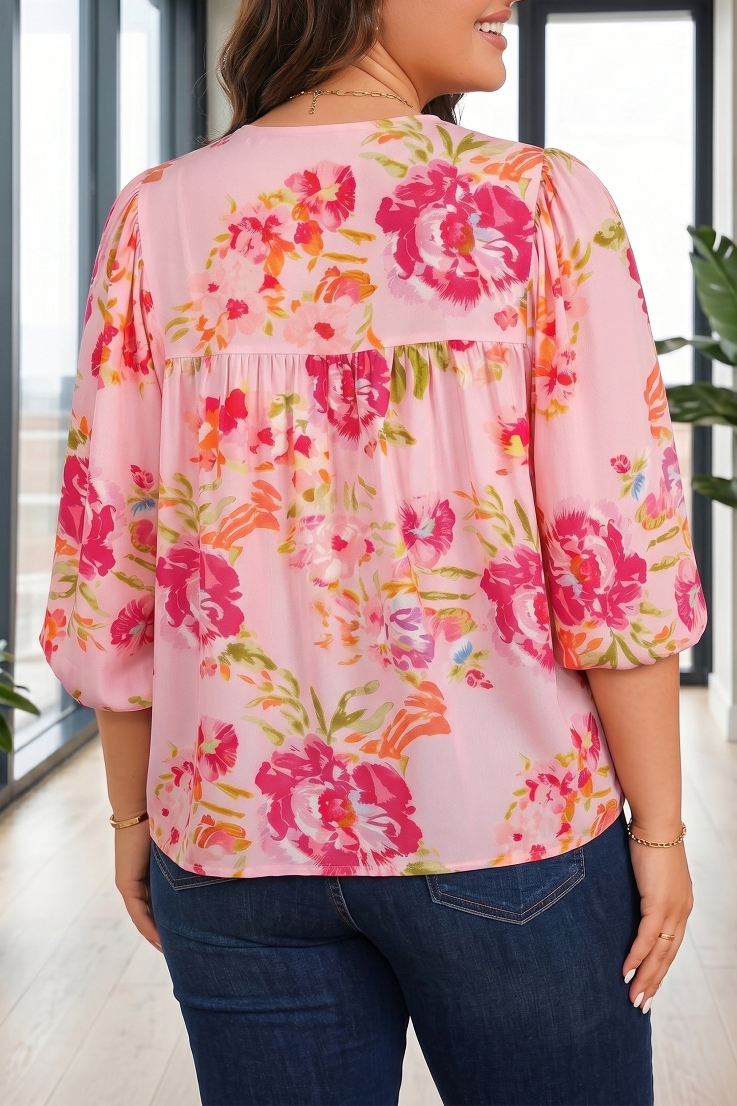 Pretty Petals Floral Tunic