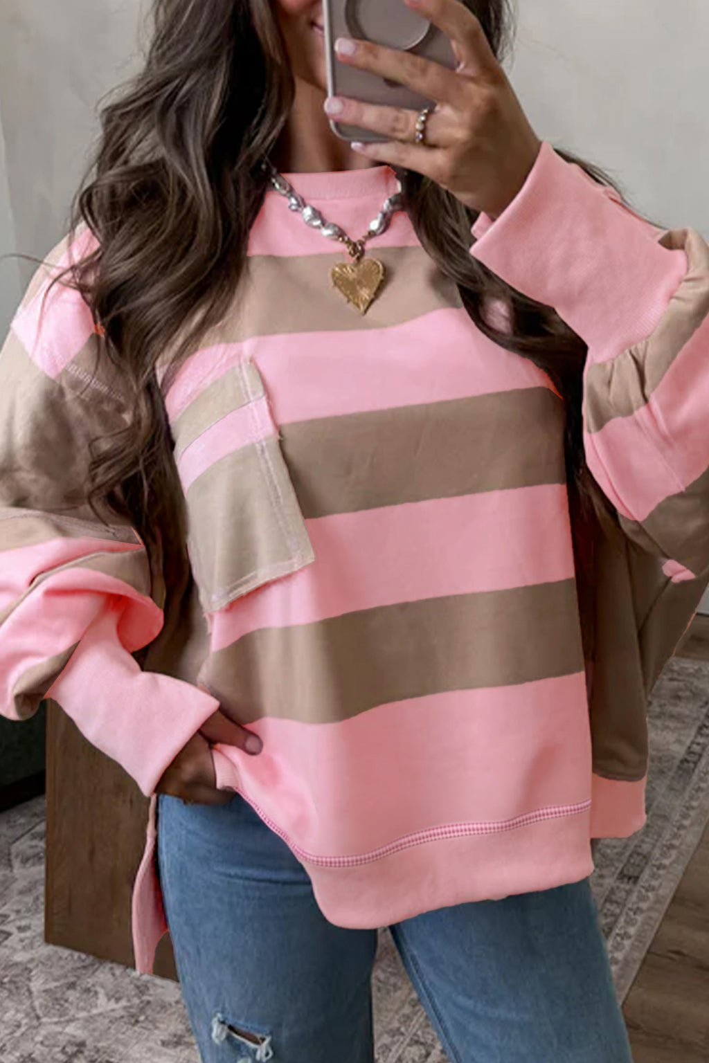 Rosé Weekend Pullover