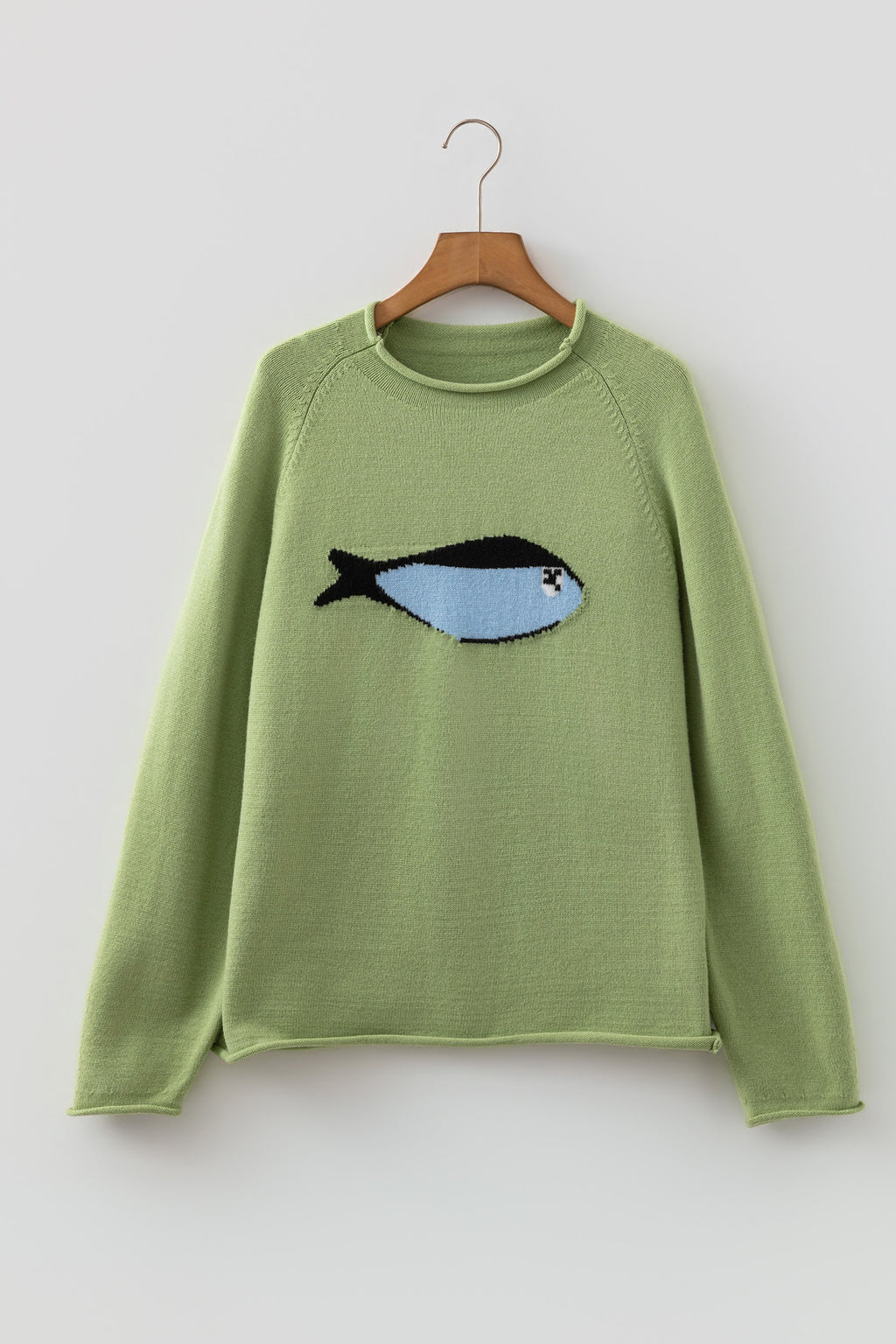 Free Spirit Fish Knit Sweater