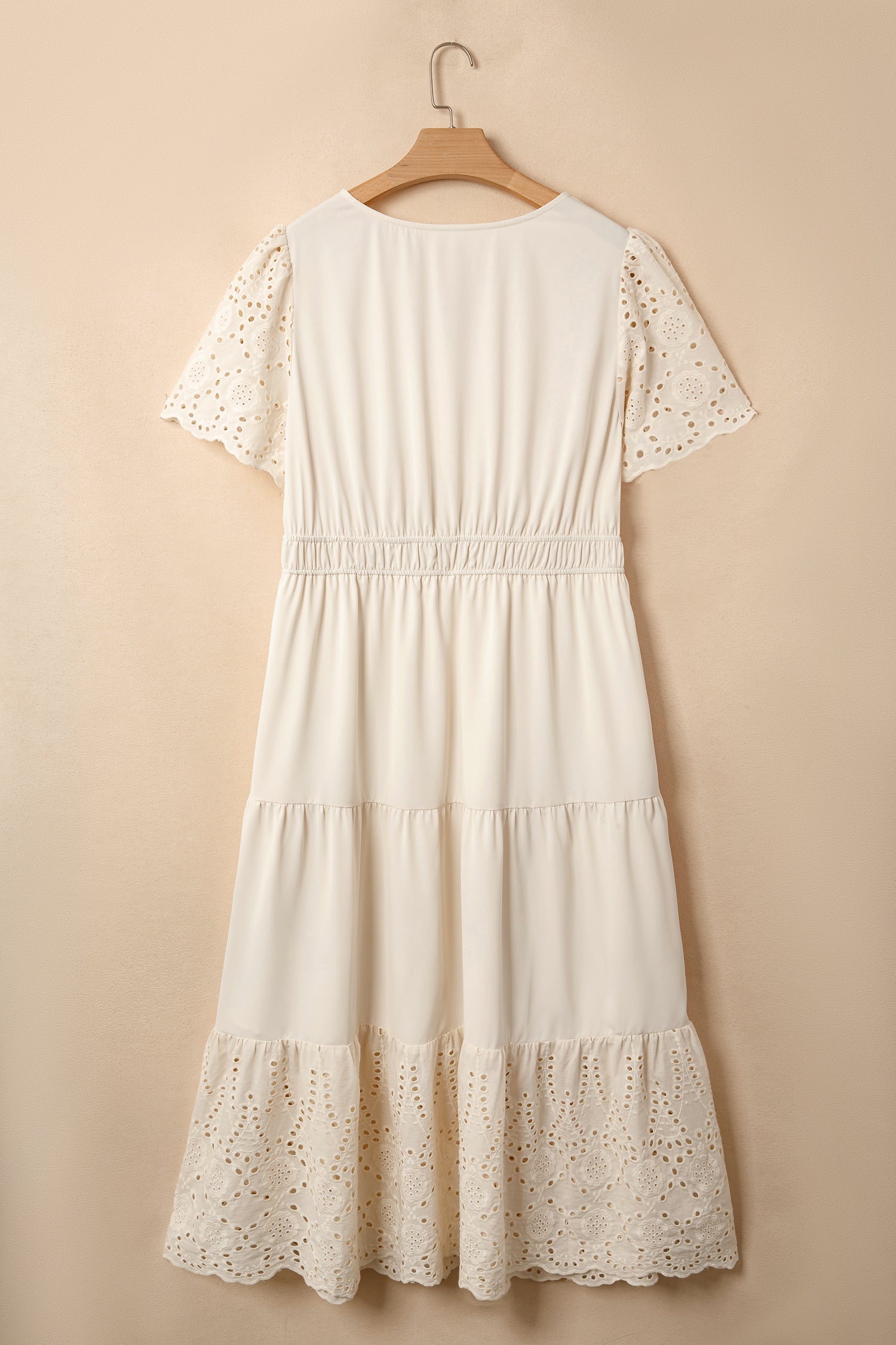 Apricot Plus Size Maxi Dress