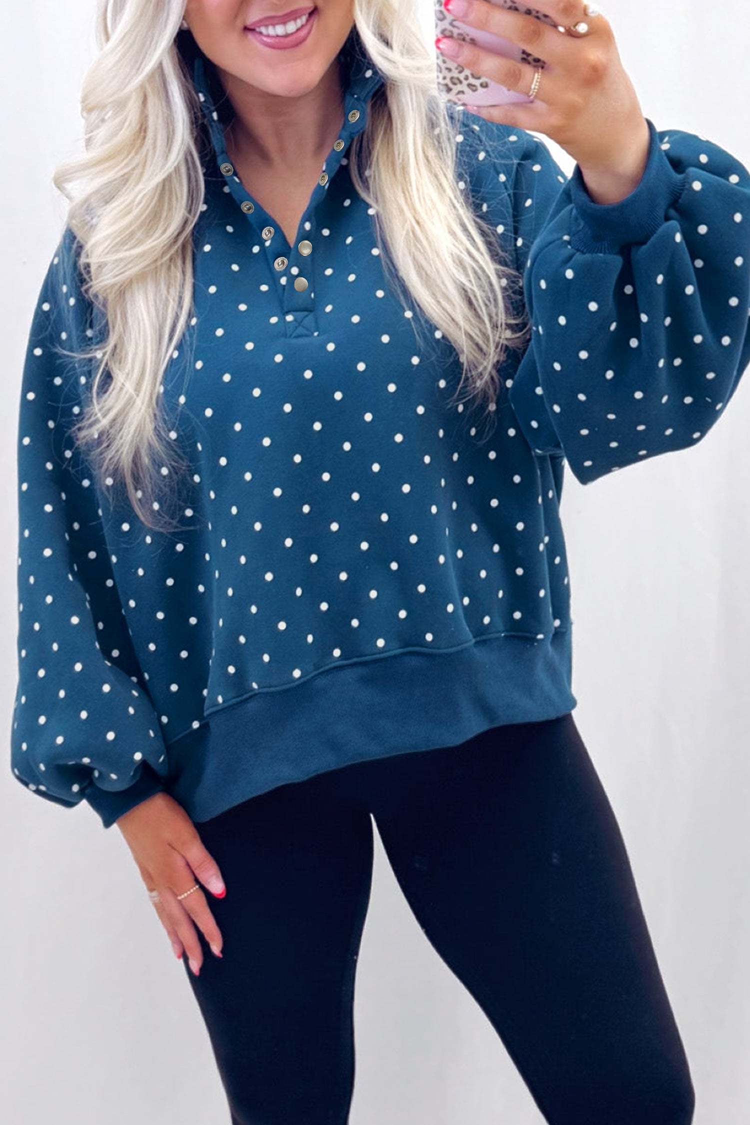 Pretty Polka Pullover