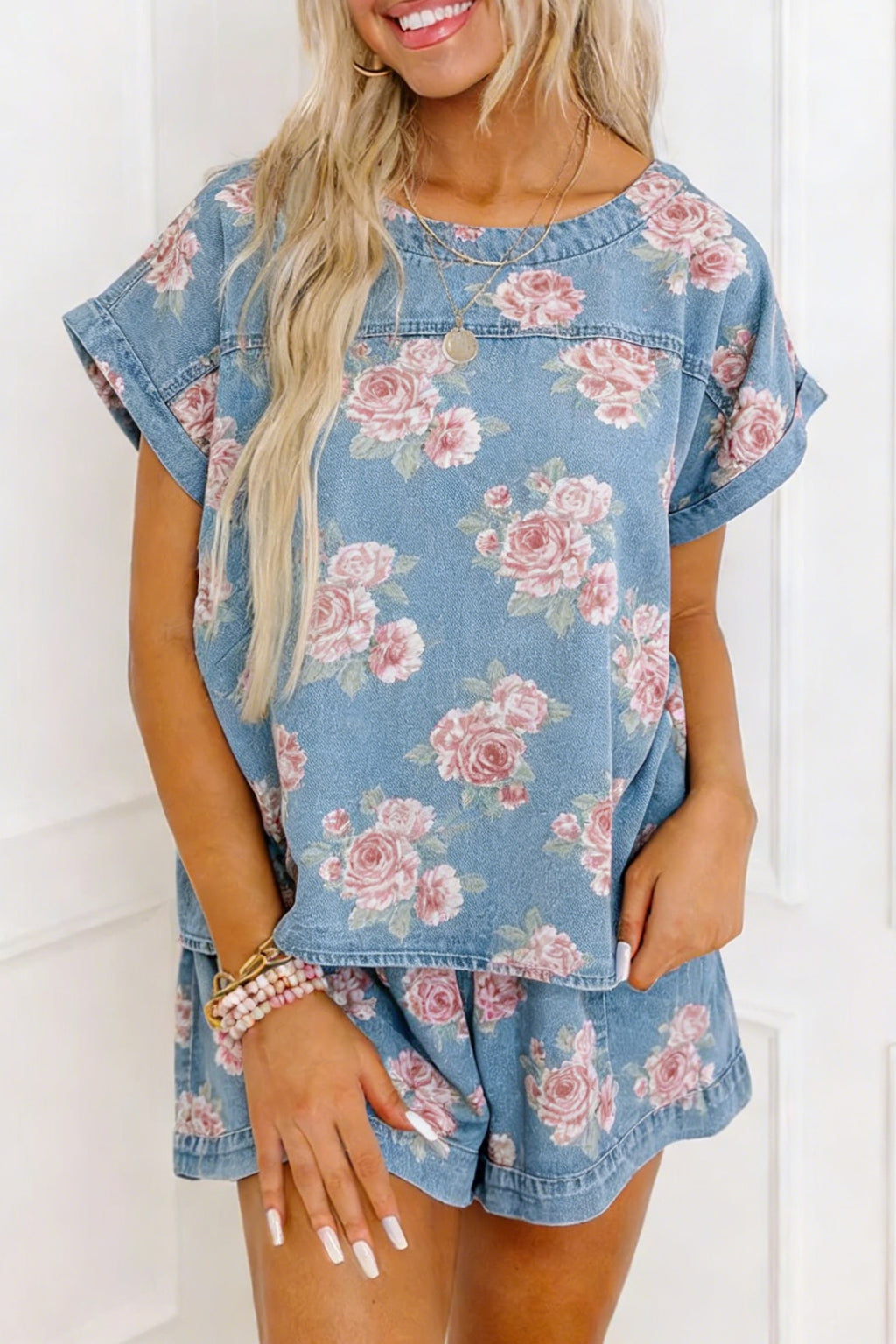 Country Sky Floral Set