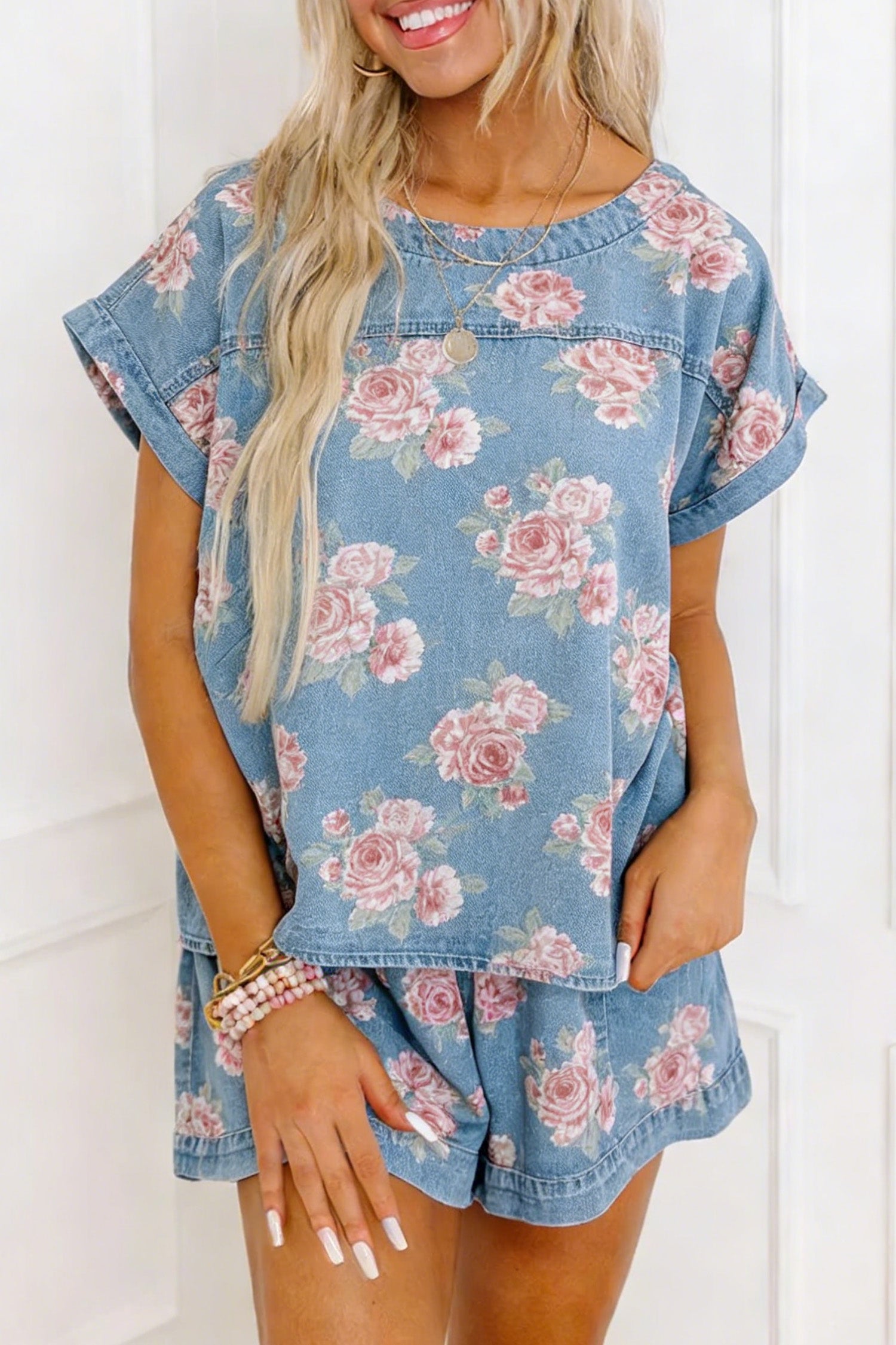 Country Sky Floral Set