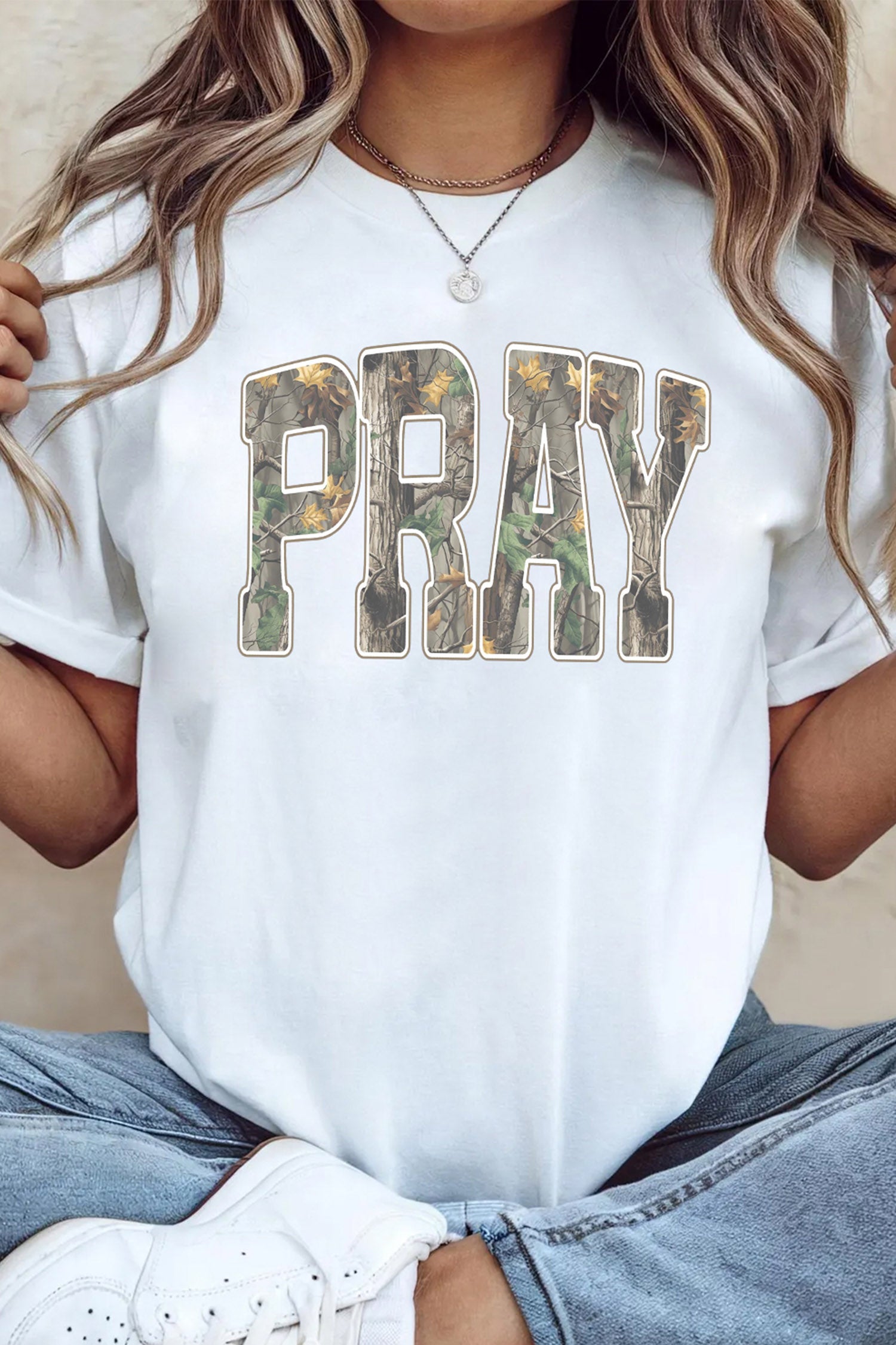 Pray Camo Faith Tee