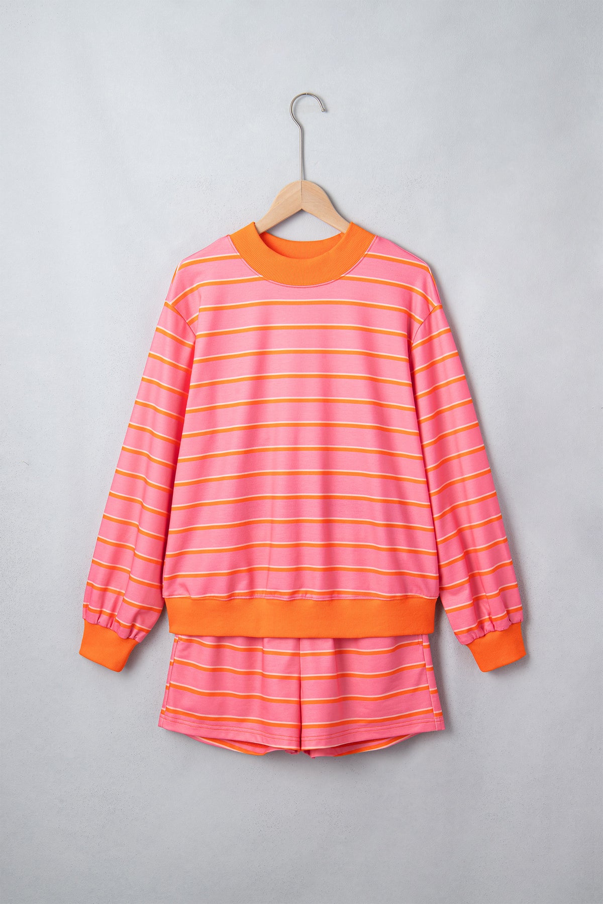 Rosy Stripe Lounge Set
