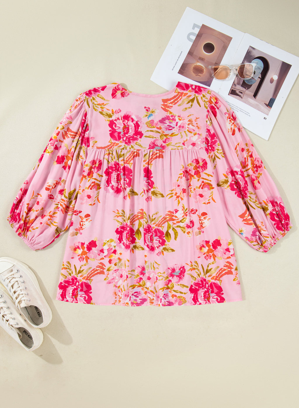 Pretty Petals Floral Tunic