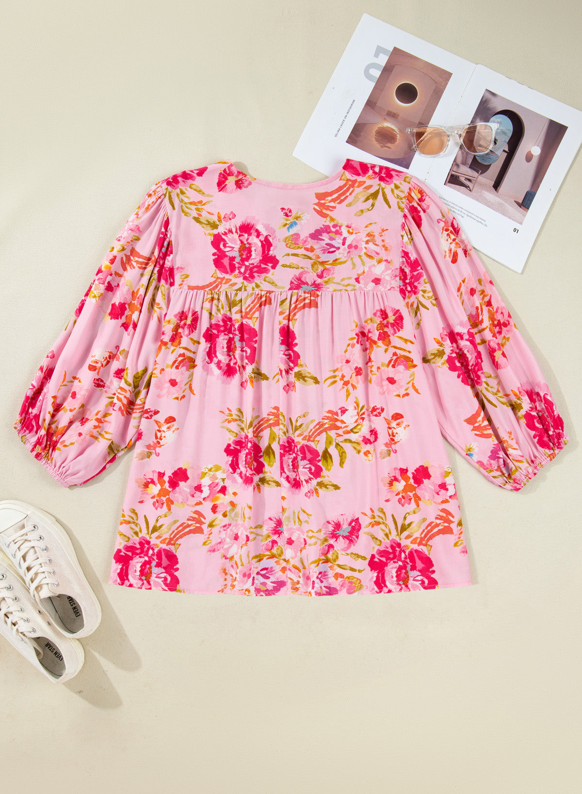 Pretty Petals Floral Tunic