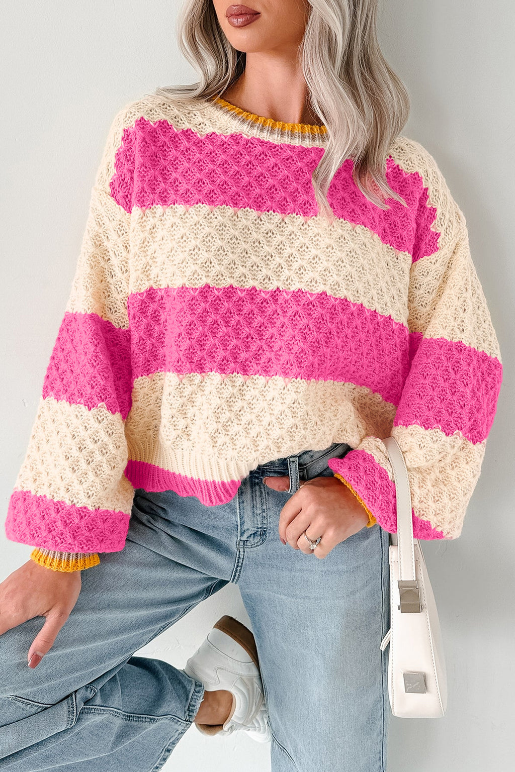 Pink Sugar Stripe Sweater