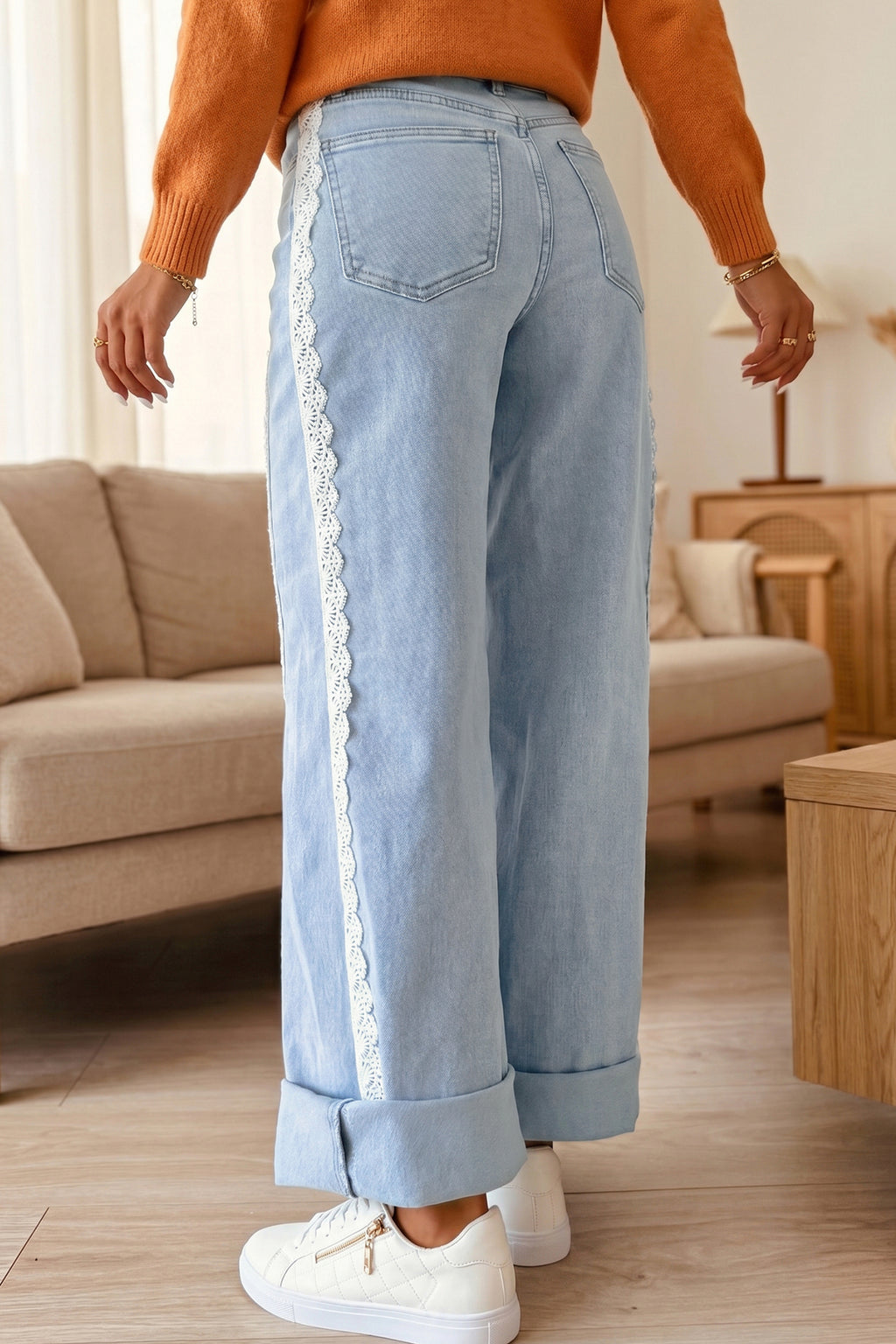 Sweet Southern Lace Jeans