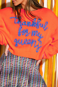 Thankful for My Queens Sweater