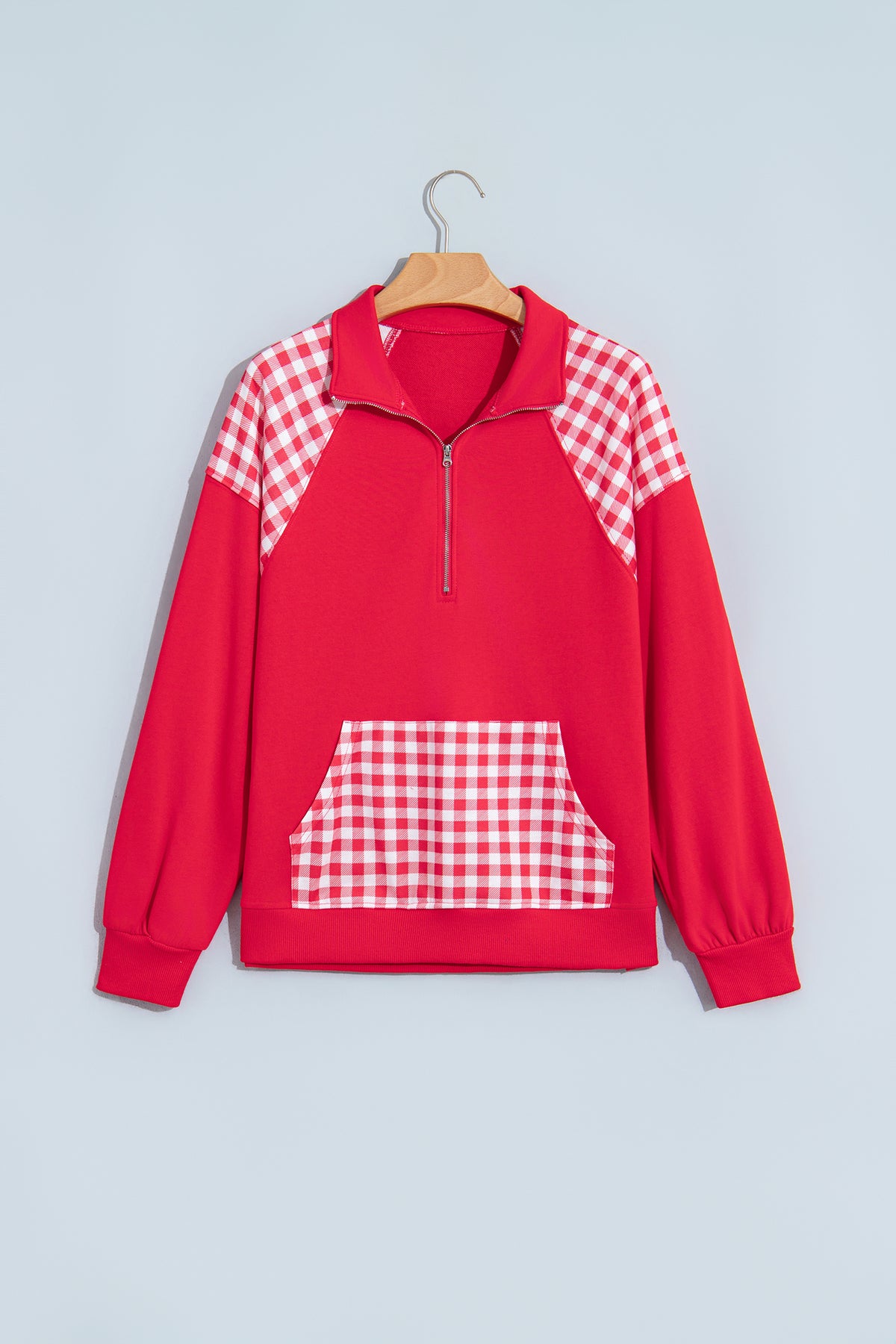 Perfectly Plaid Quarter Zip