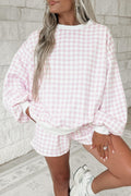 Pretty in Pink Plaid Set
