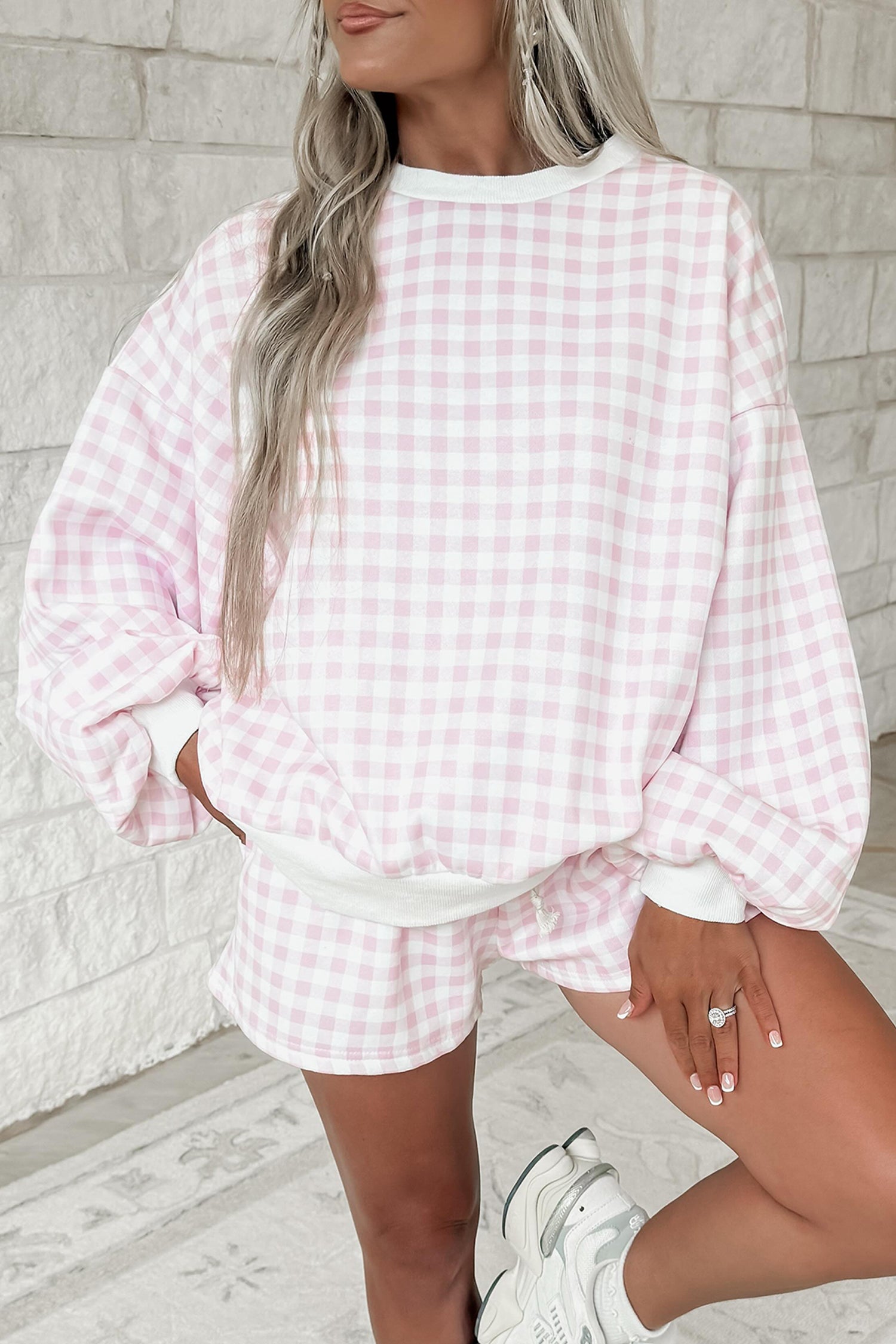 Pretty in Pink Plaid Set