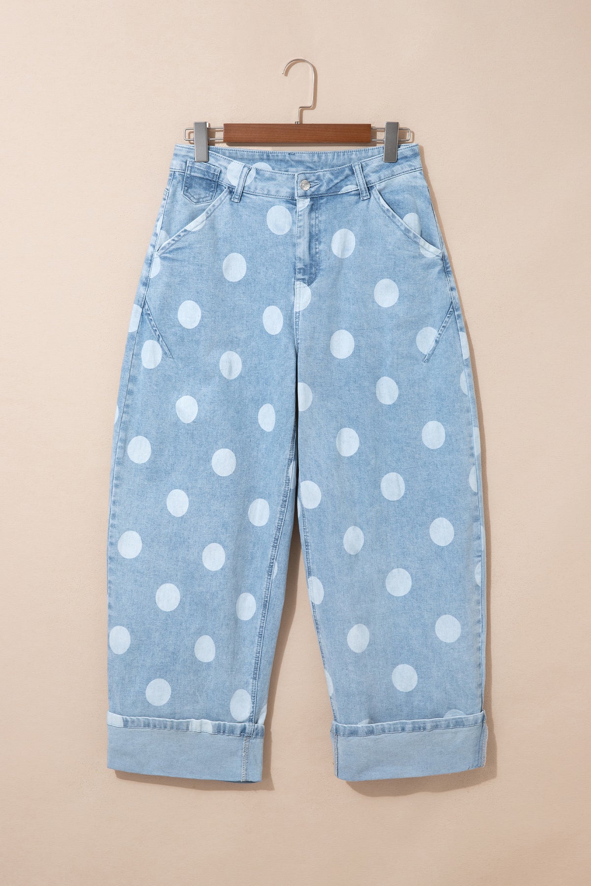 Pretty in Polka Dot Jeans
