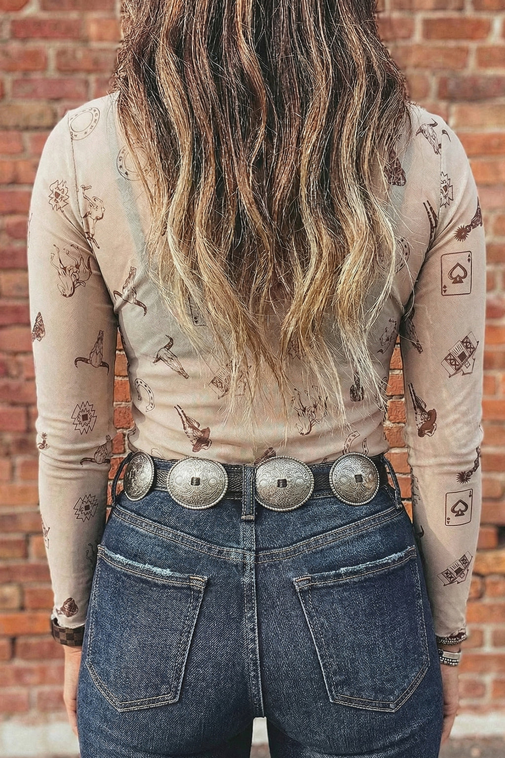 In The Garden Mesh Top