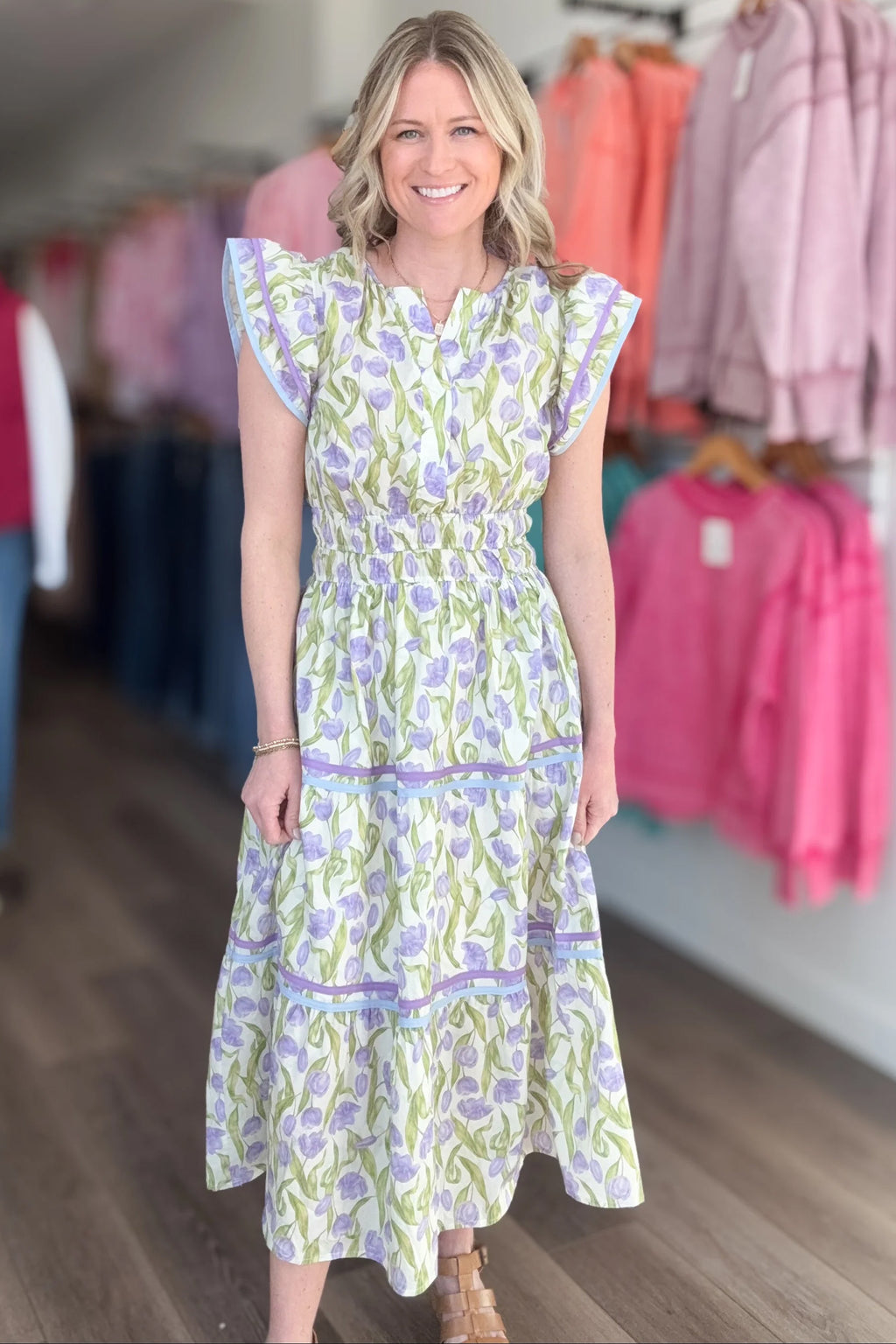 Lavender Tulip Dress