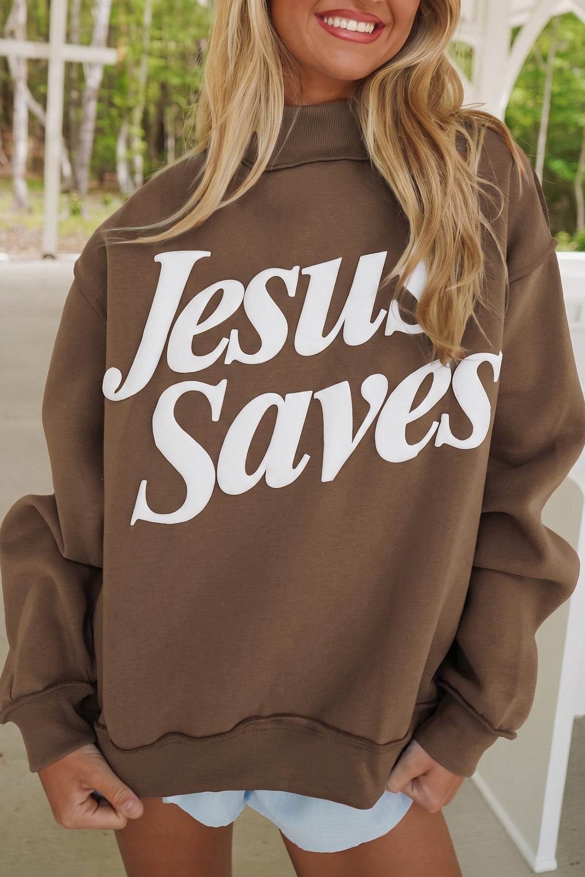 Jesus Saves Y'all Sweatshirt