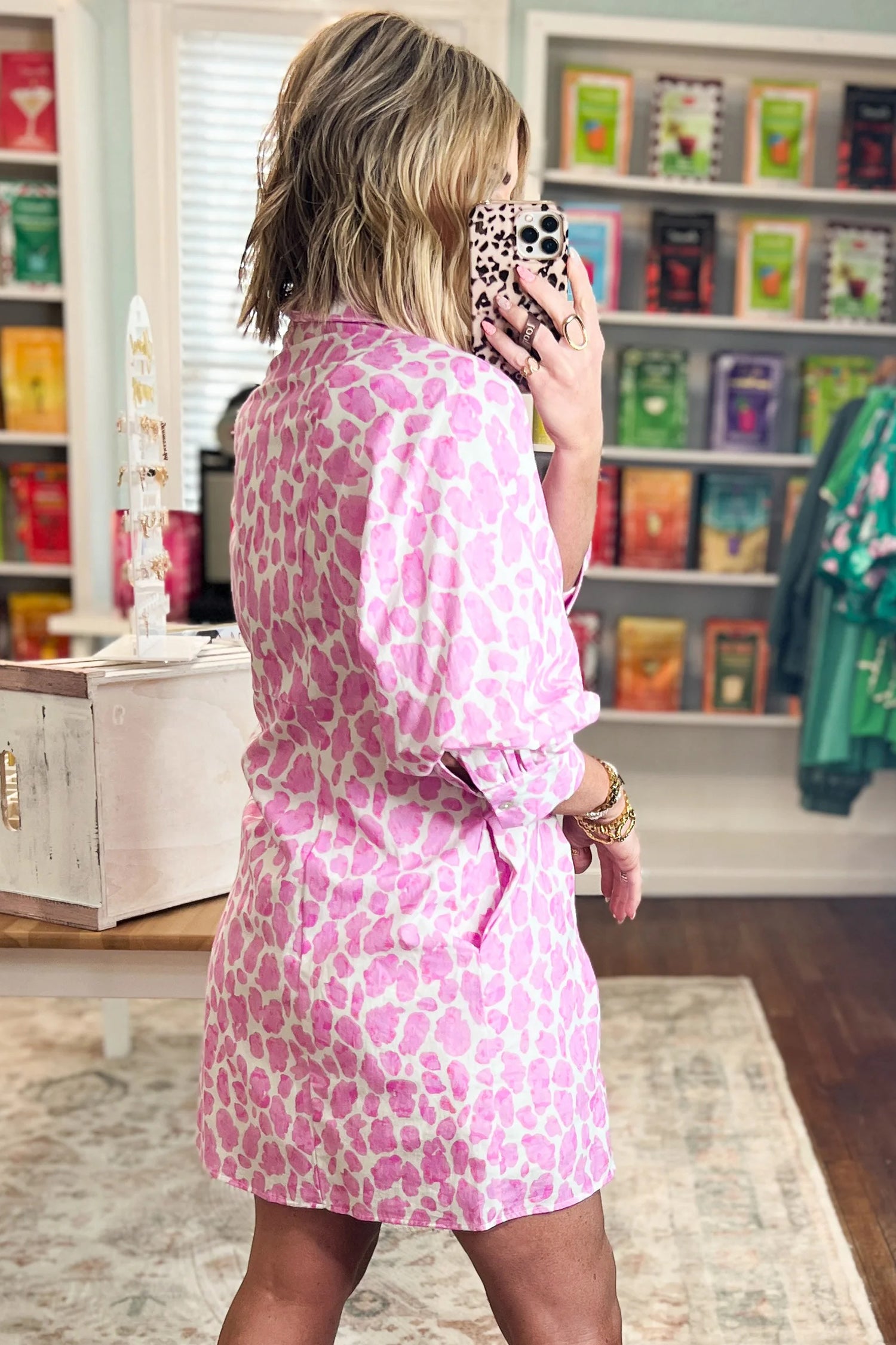 Pink Safari Dress