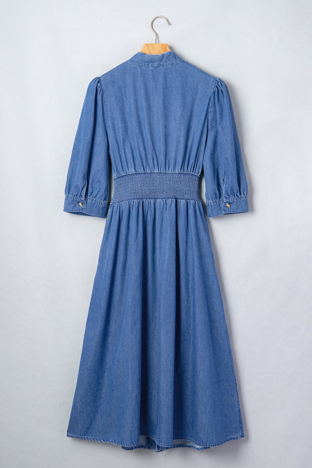 Blue Jean Beauty Midi Dress