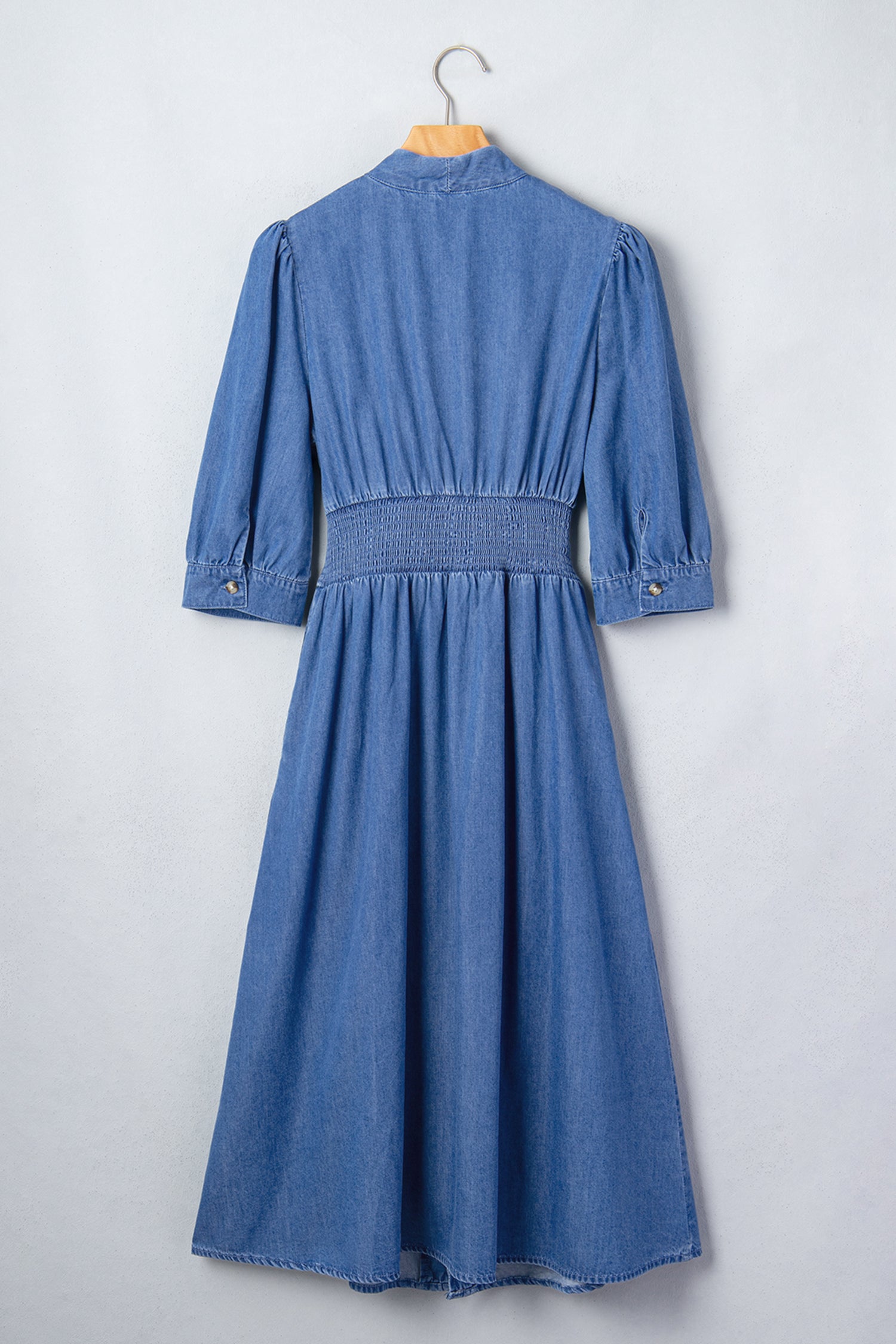 Blue Jean Beauty Midi Dress