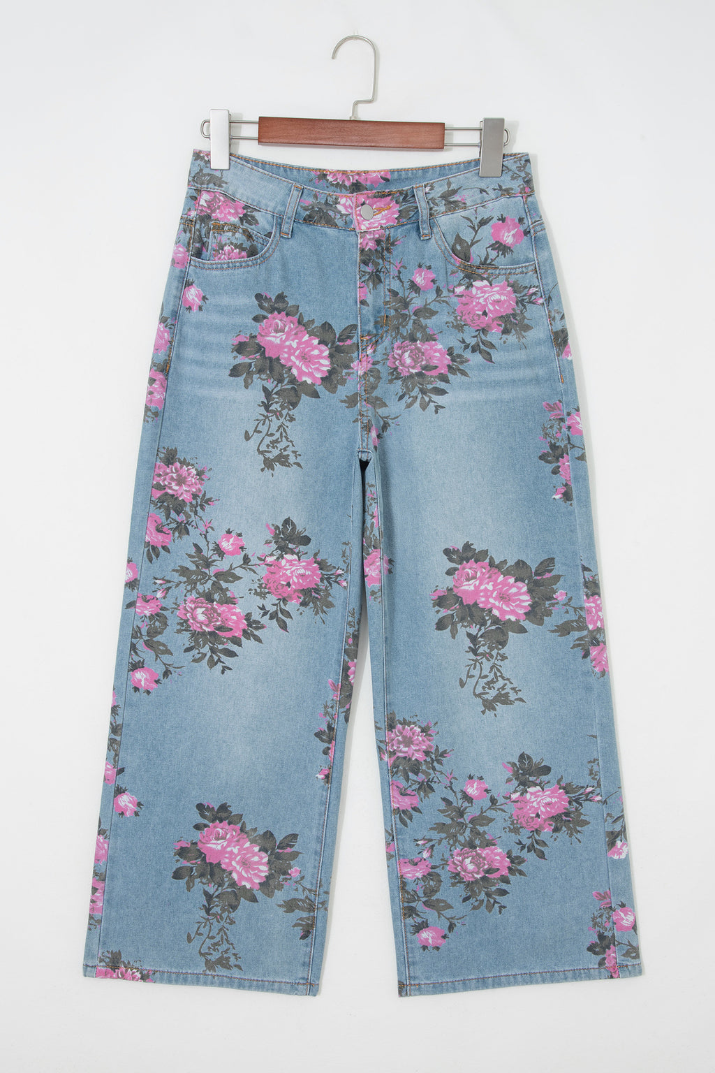 Garden Floral Bootcut Jeans