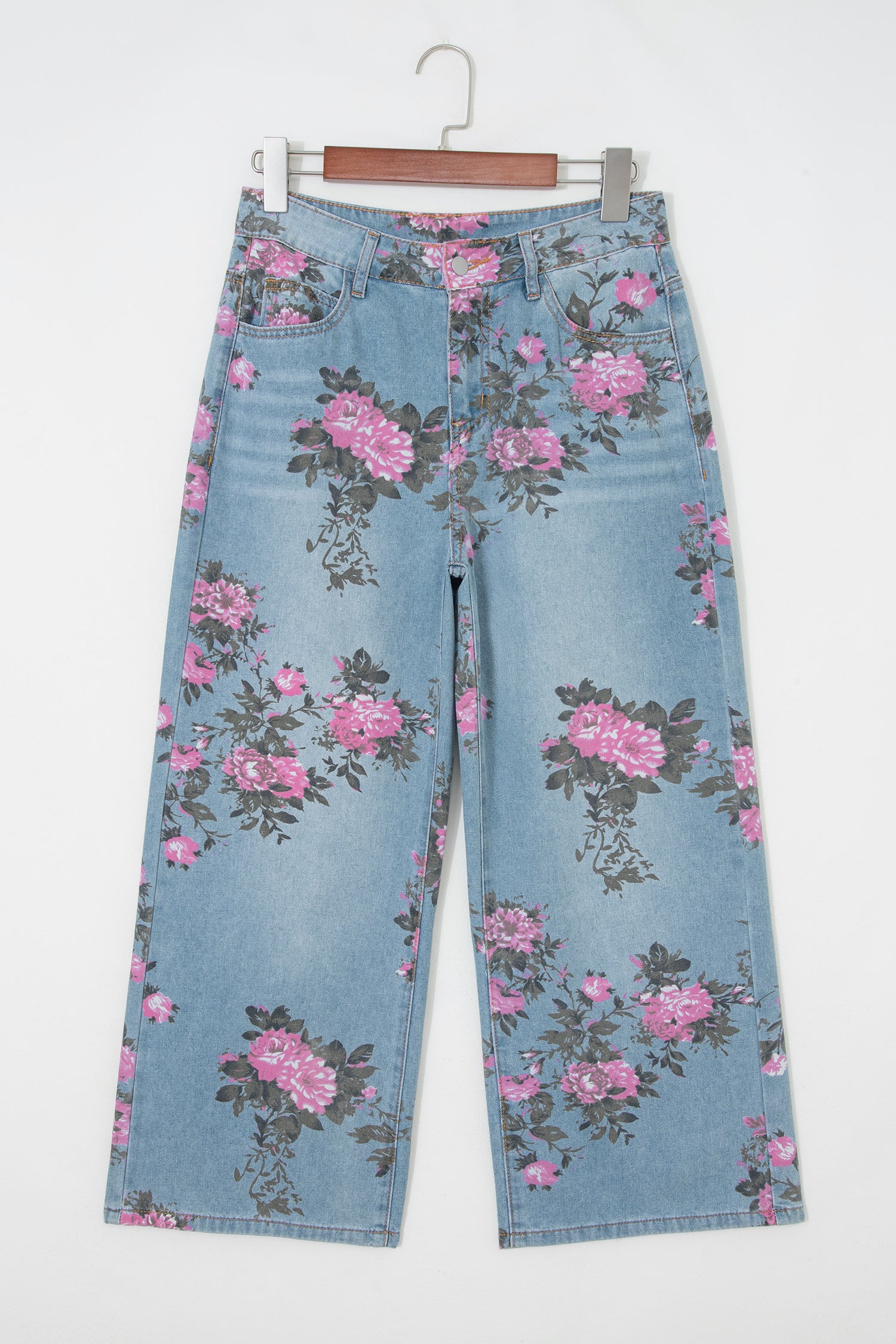 Garden Floral Bootcut Jeans