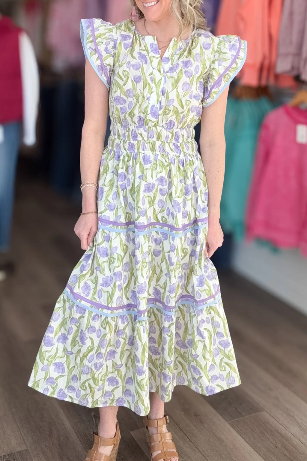 Lavender Tulip Dress