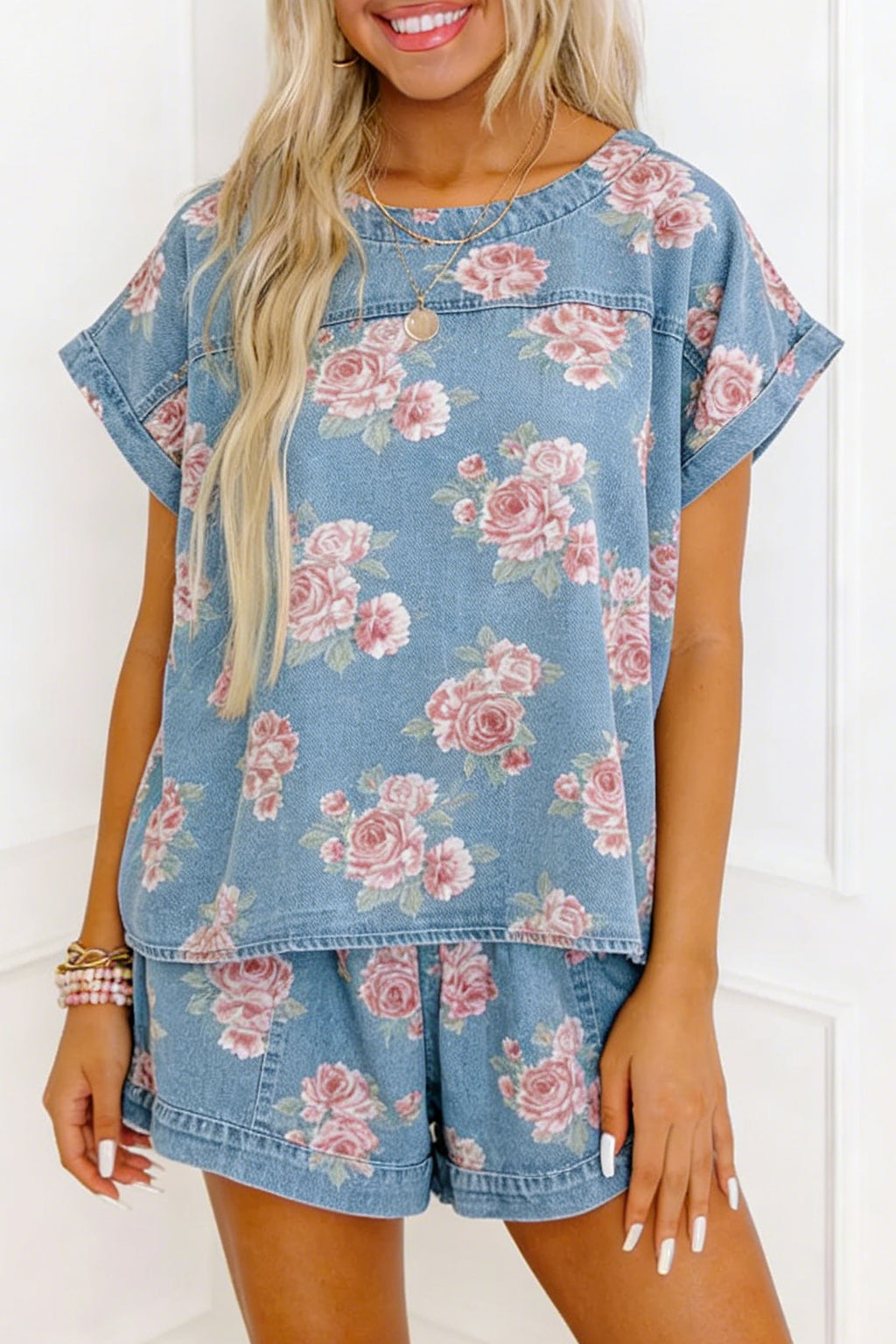 Country Sky Floral Set