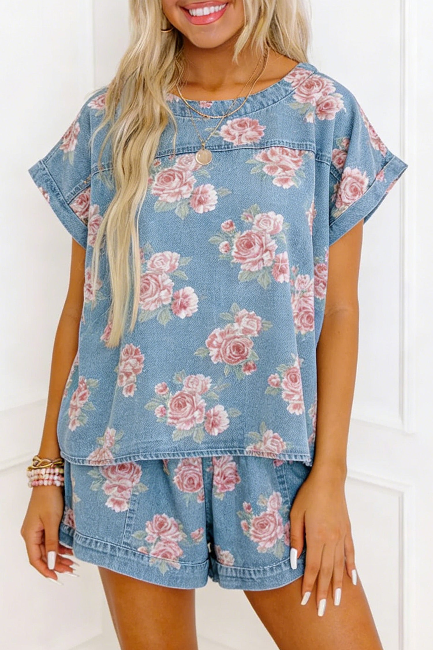 Country Sky Floral Set