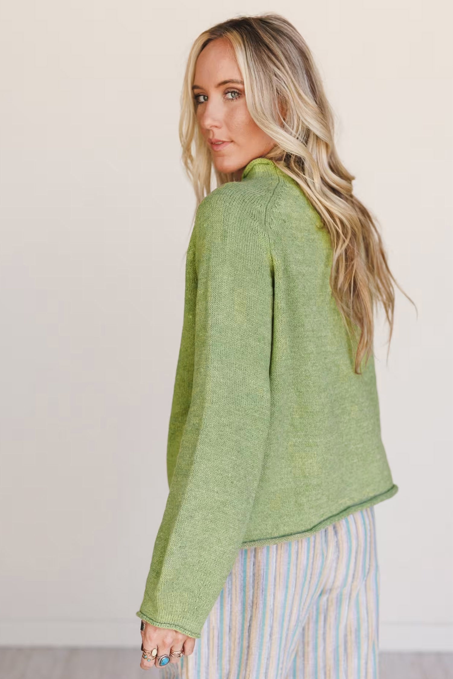 Free Spirit Fish Knit Sweater