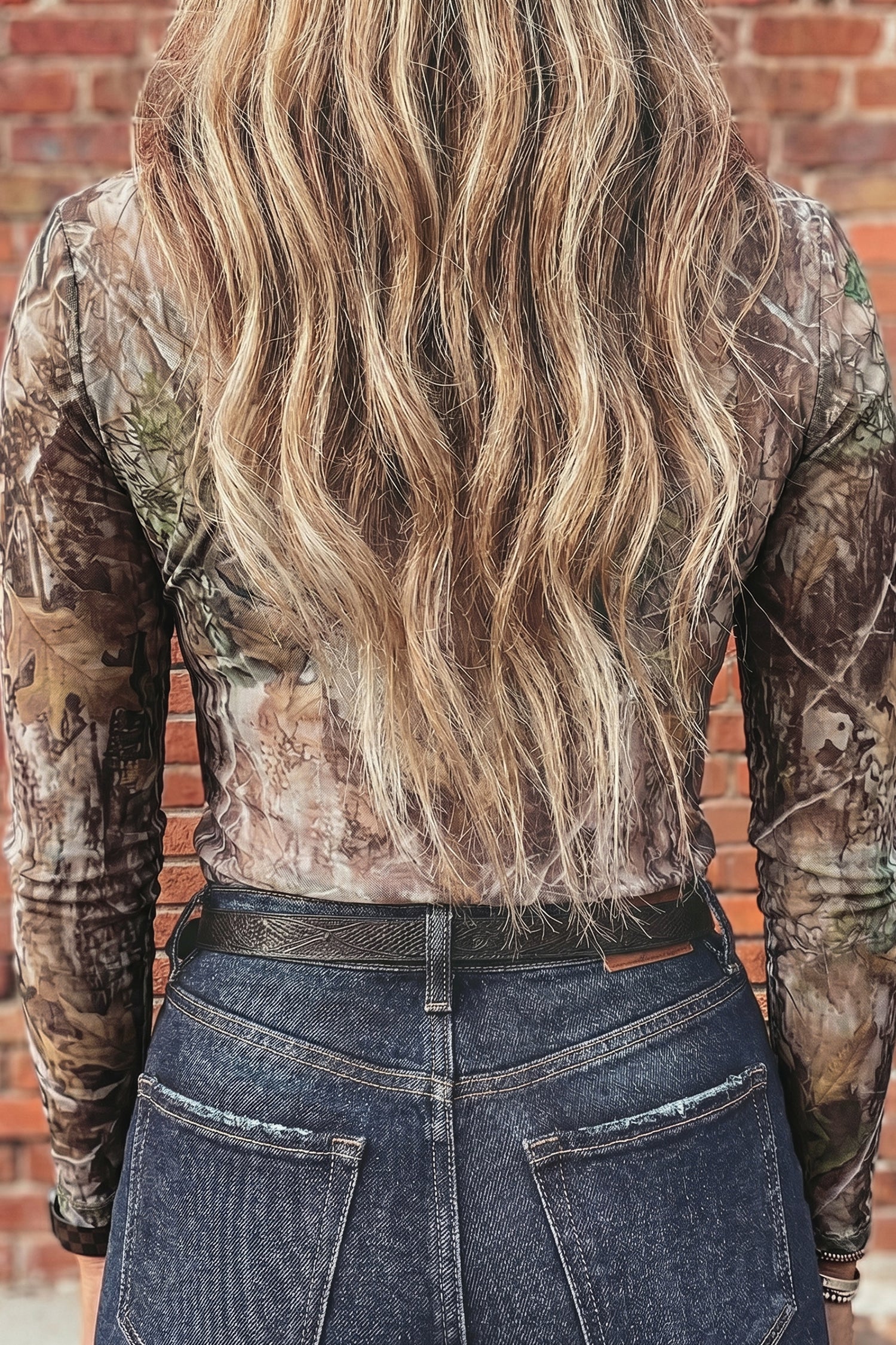 In The Garden Mesh Top