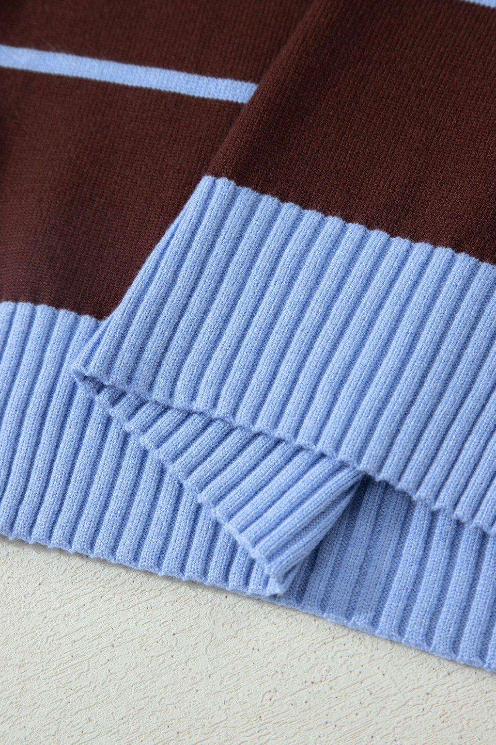 Breezy Blue Stripe Top