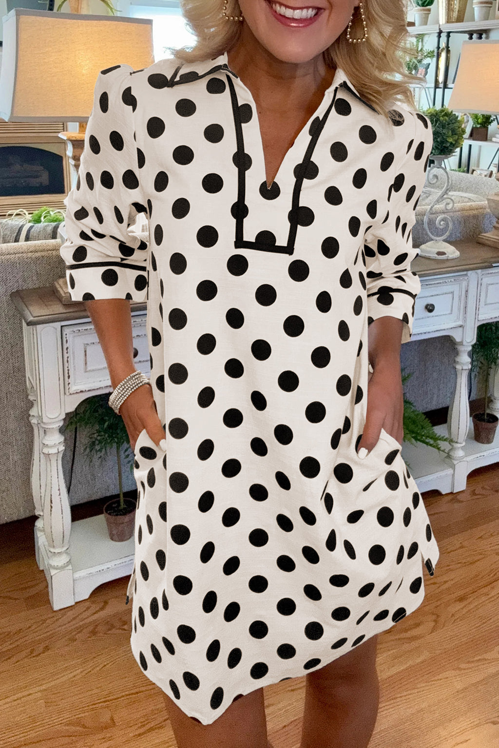 Pretty Little Polka Dot Dress