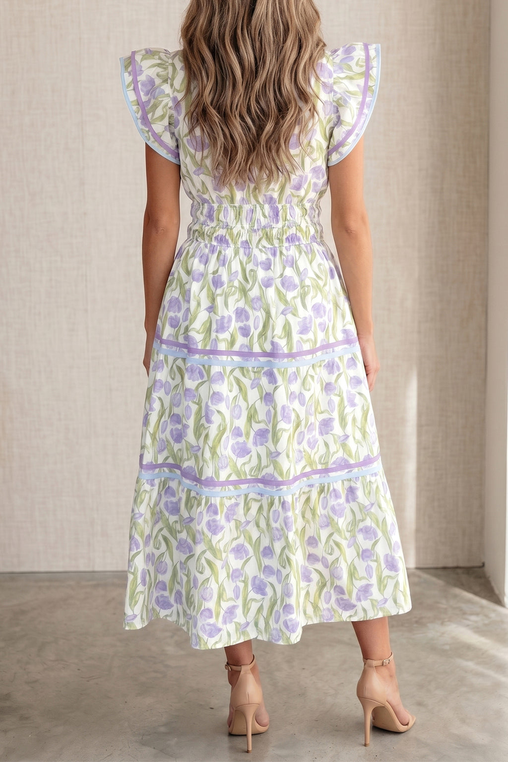Lavender Tulip Dress