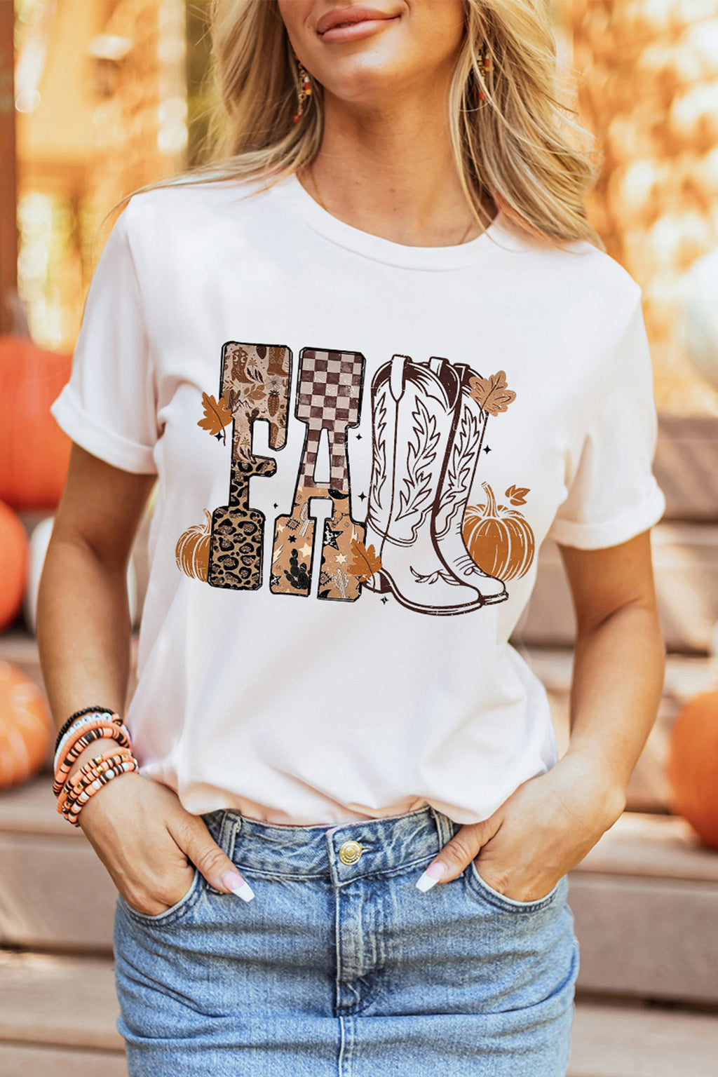 Fall in the Country Tee