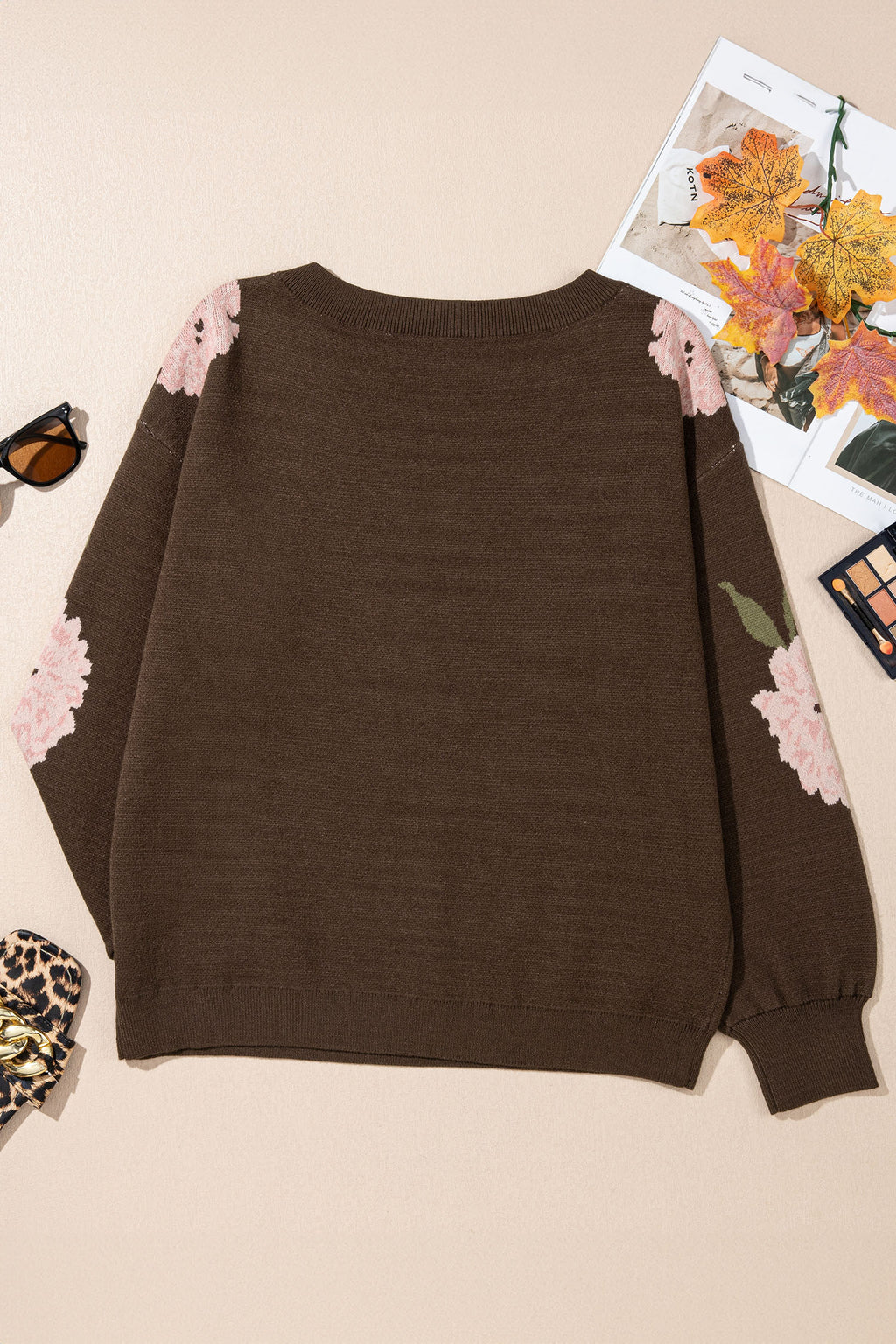 Fireside Floral Sweater