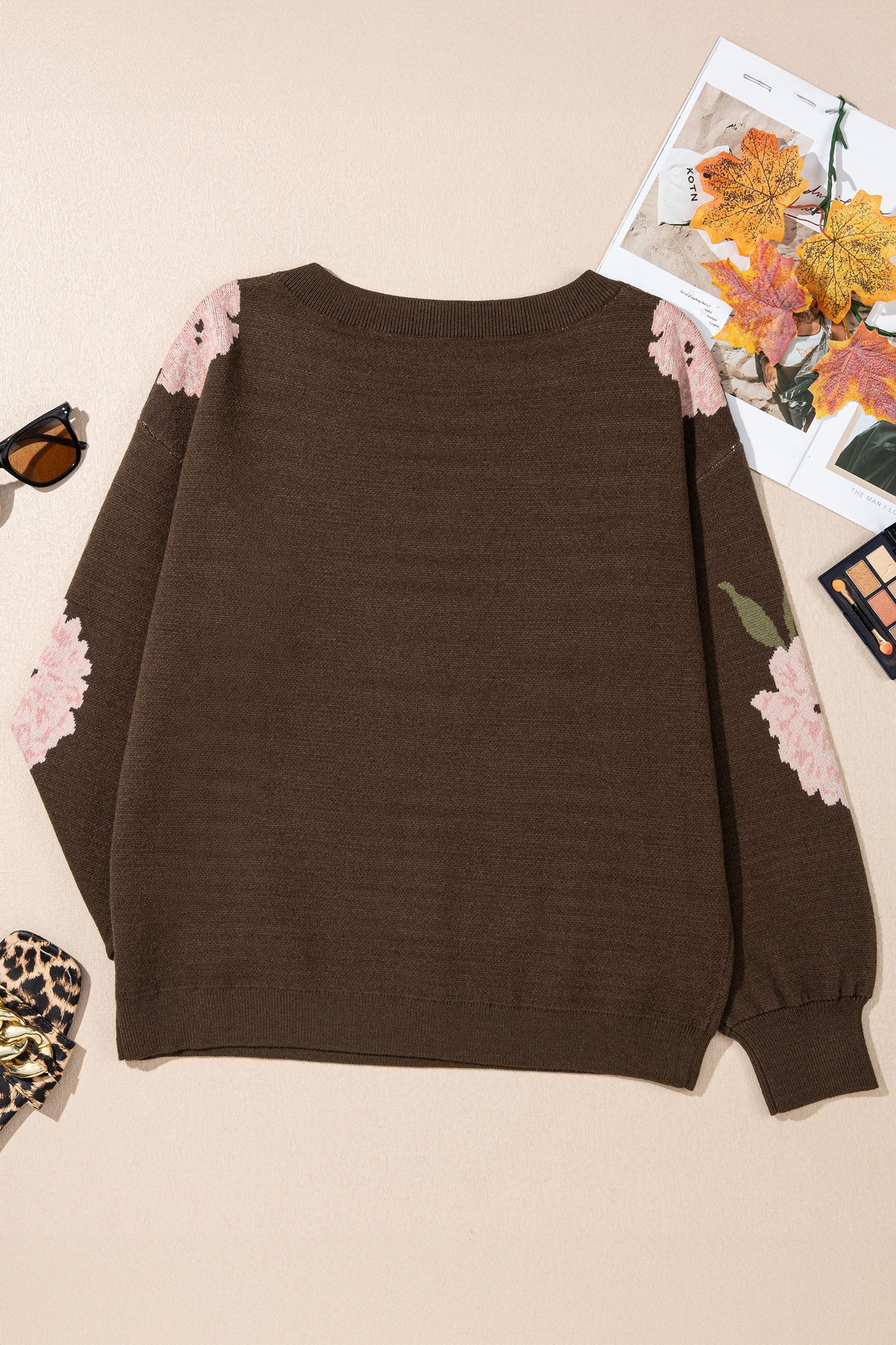 Fireside Floral Sweater
