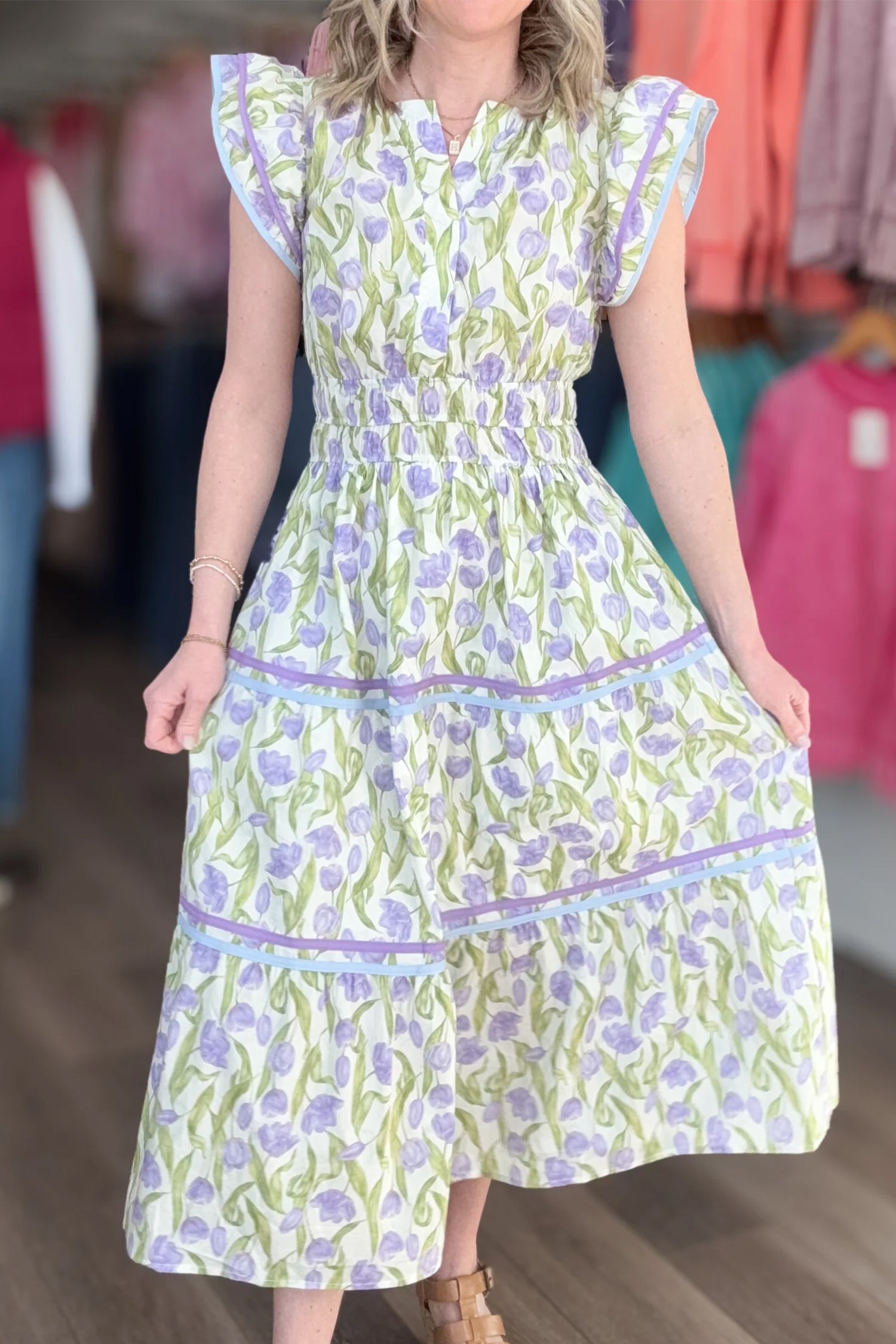 Lavender Tulip Dress