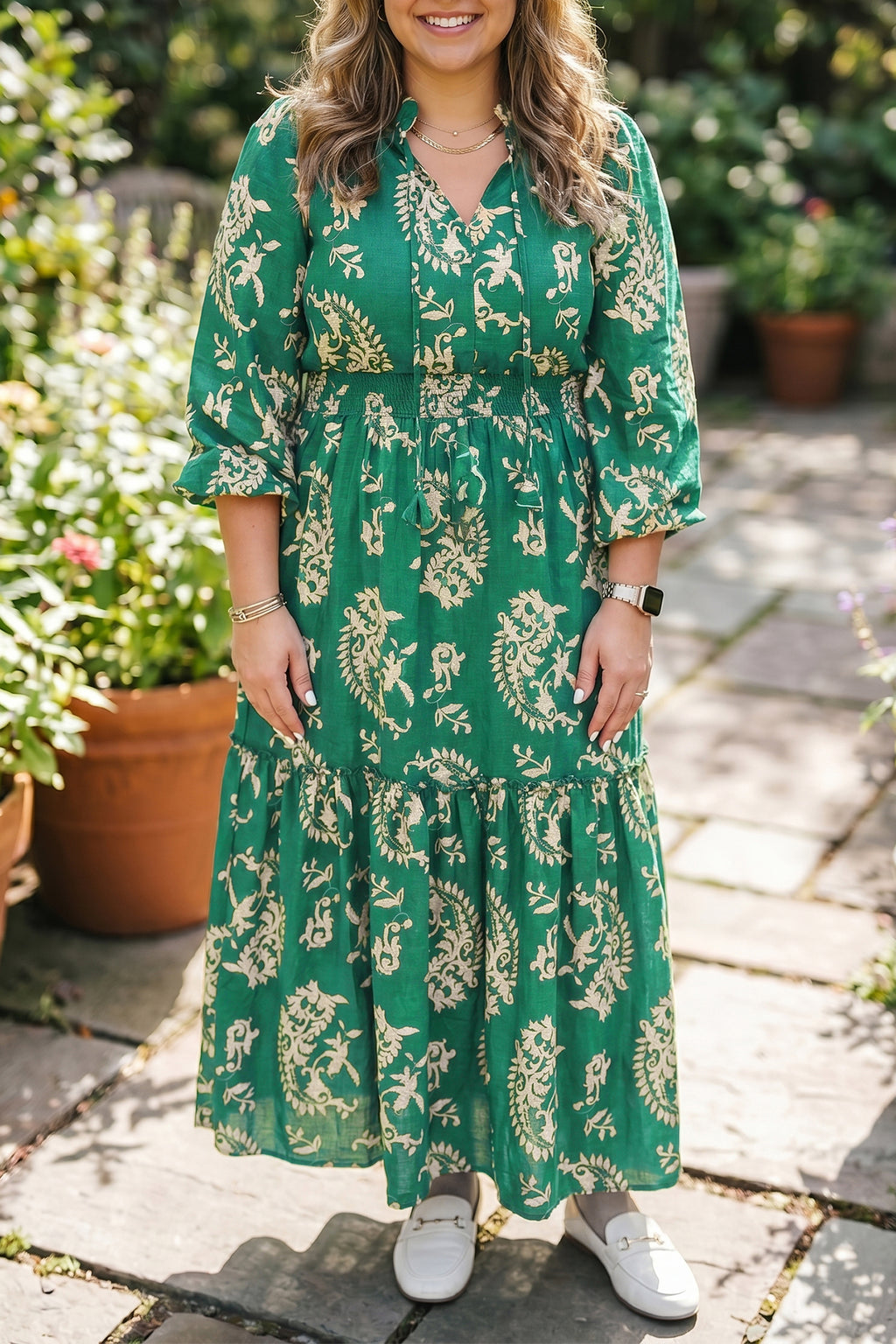 Garden Party Floral Dress