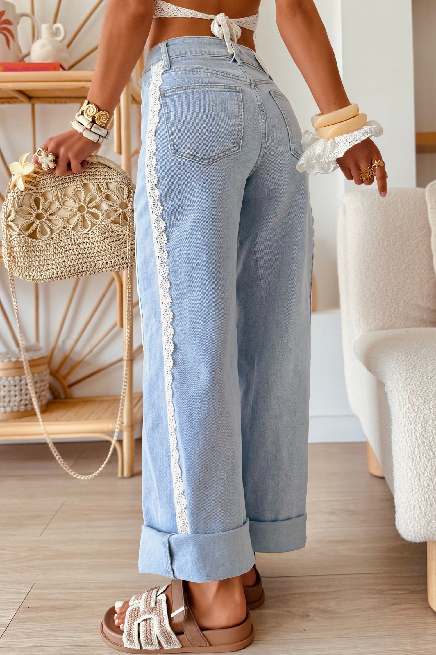Sweet Southern Lace Jeans