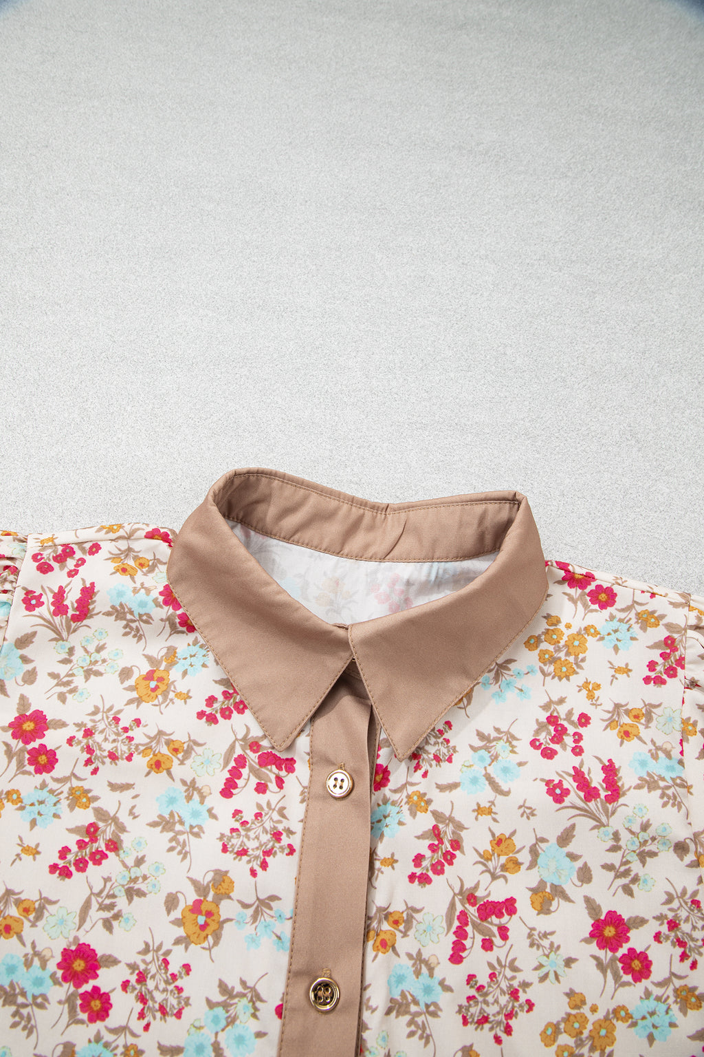 Southern Sunset Floral Dress