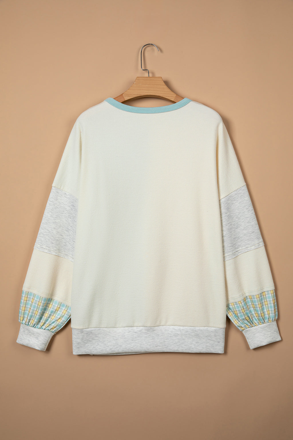 Country Blue Patchwork Top