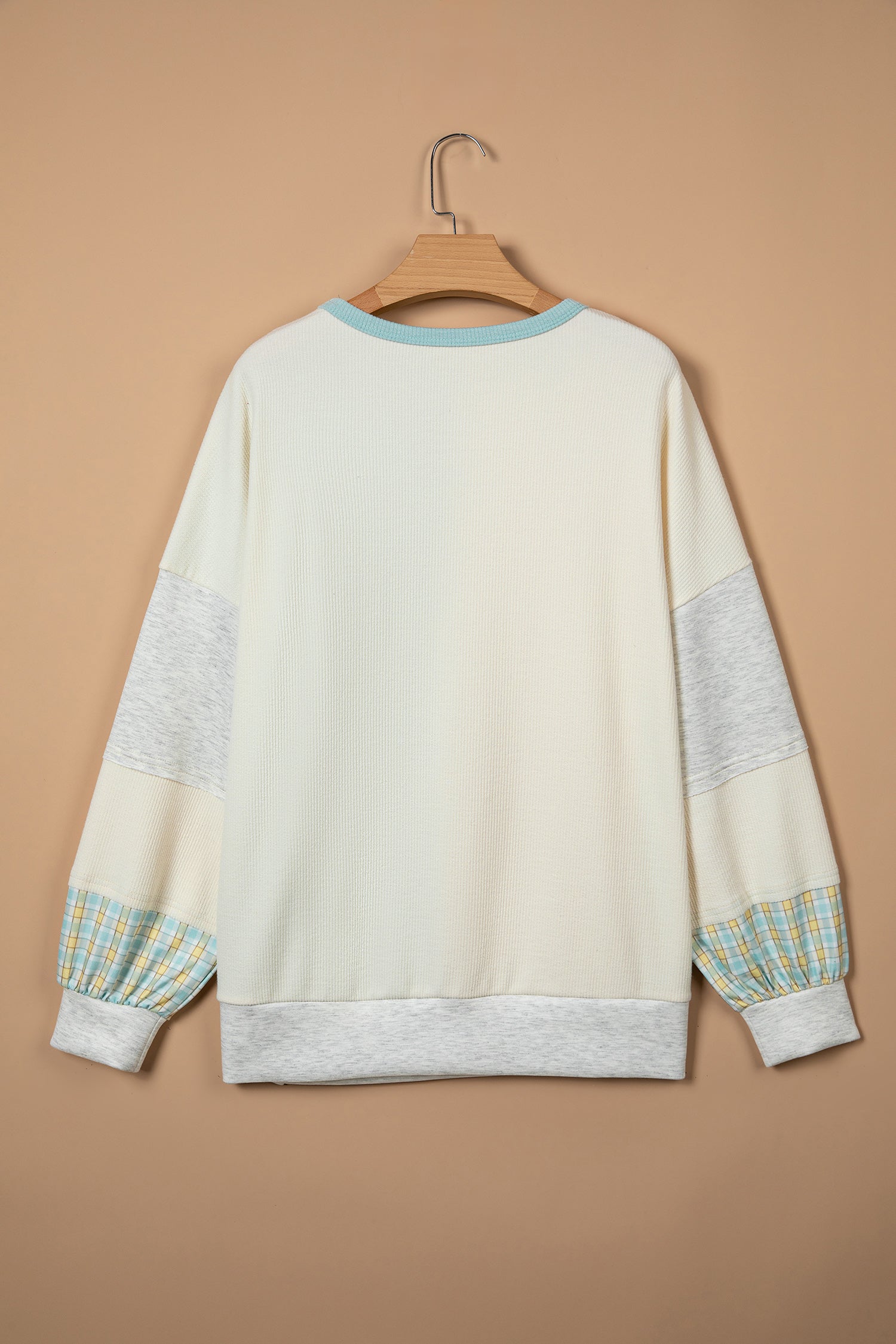 Country Blue Patchwork Top