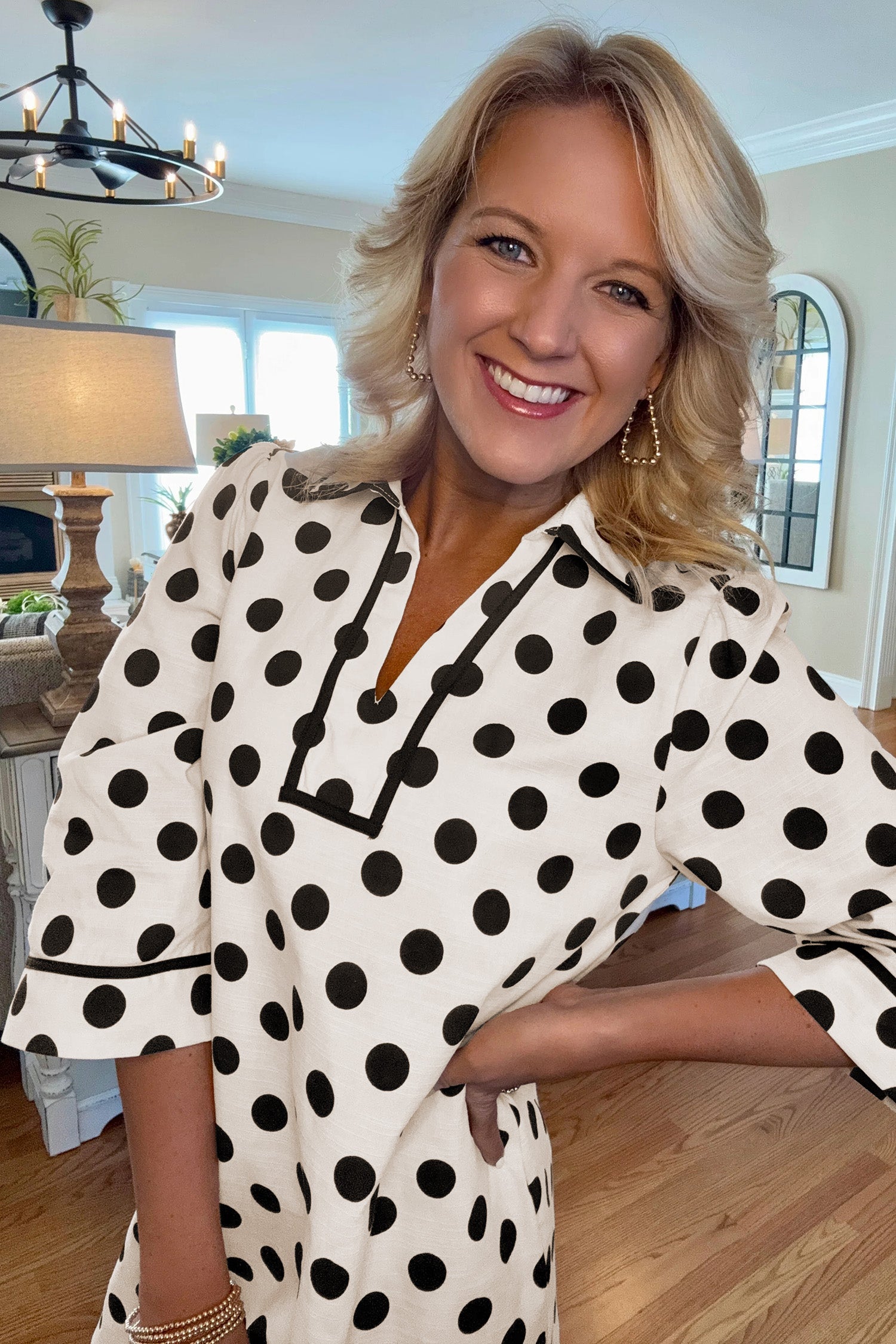 Pretty Little Polka Dot Dress