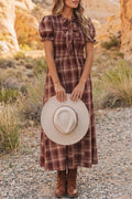 Fall in Love Plaid Dress