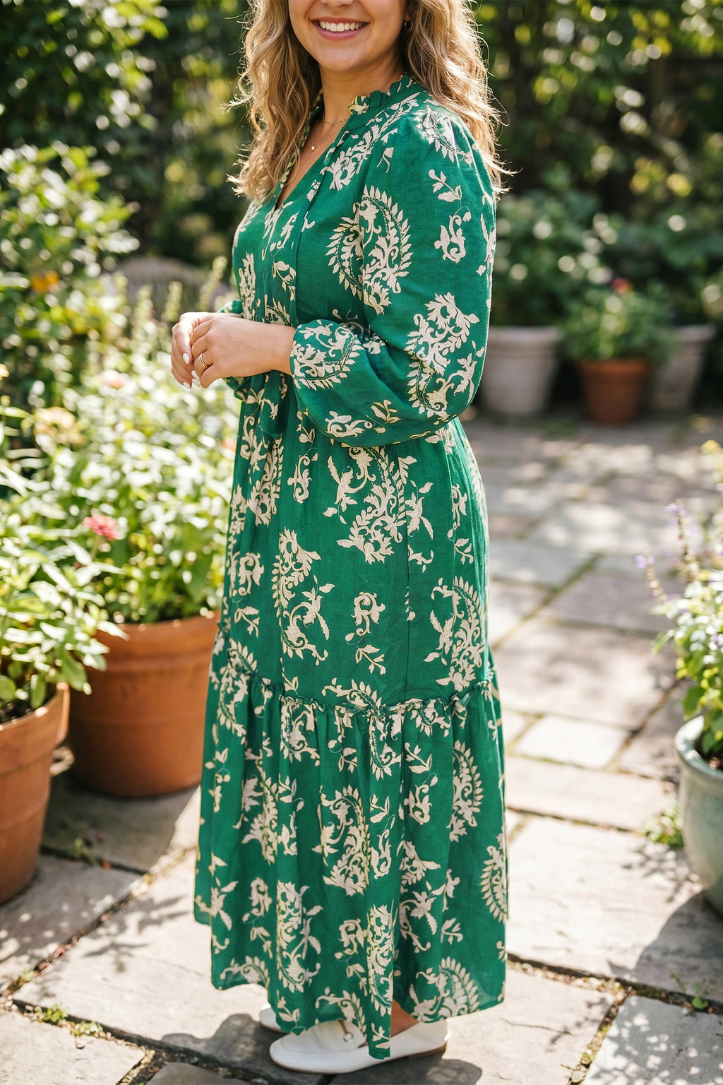 Garden Party Floral Dress