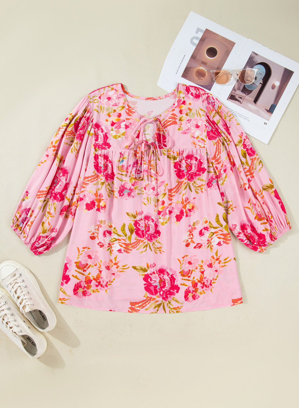 Pretty Petals Floral Tunic
