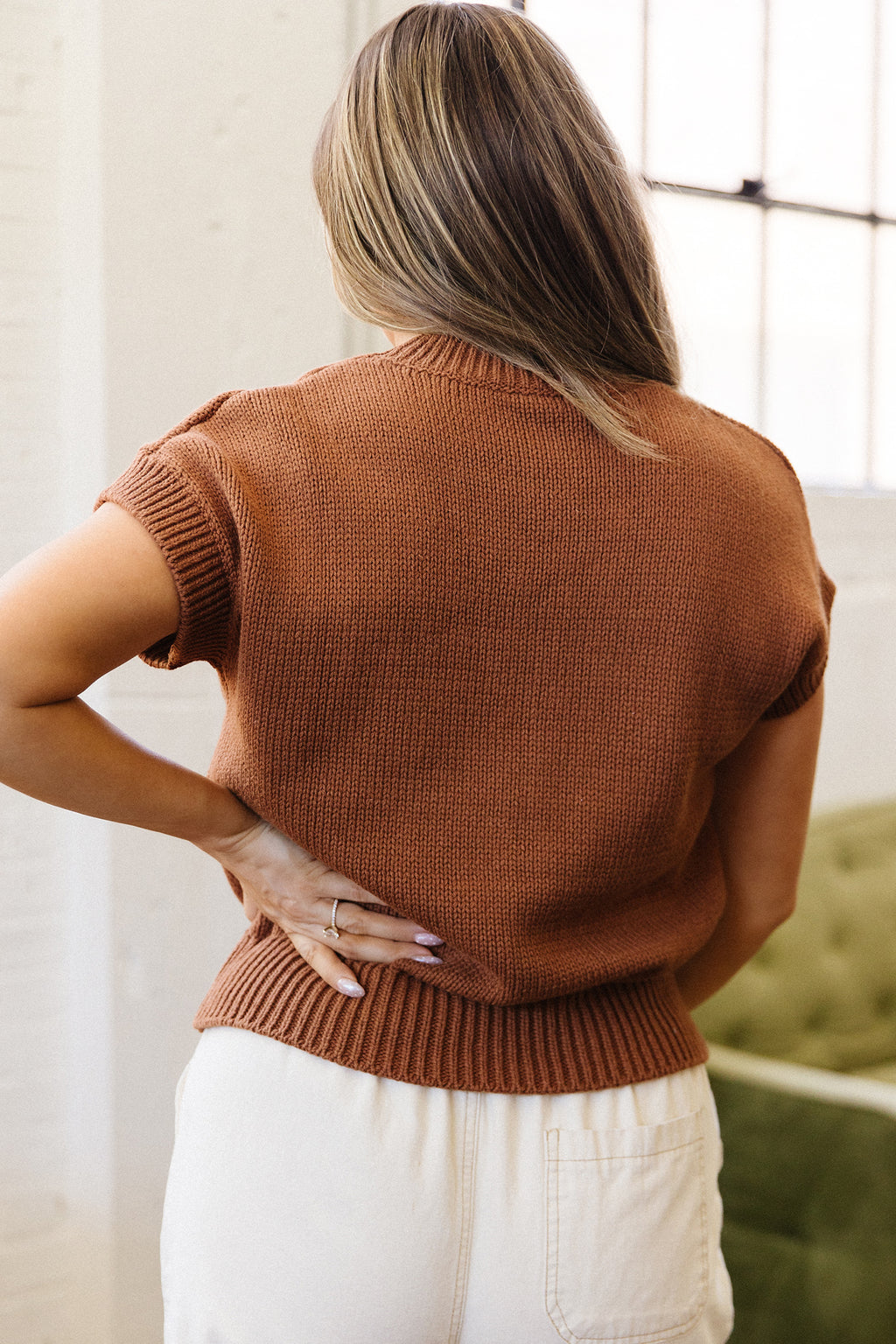 Lucky Horseshoe Western Sweater